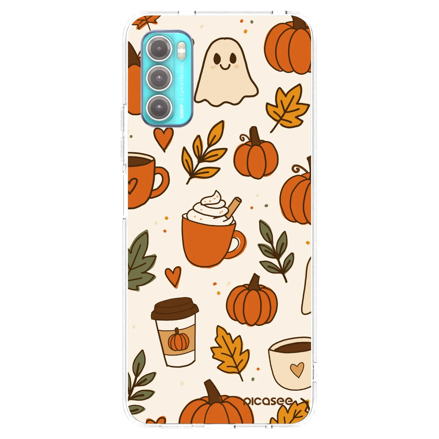 Picasee διαφανής θήκη σιλικόνης Motorola Moto G60 - Fall vibes