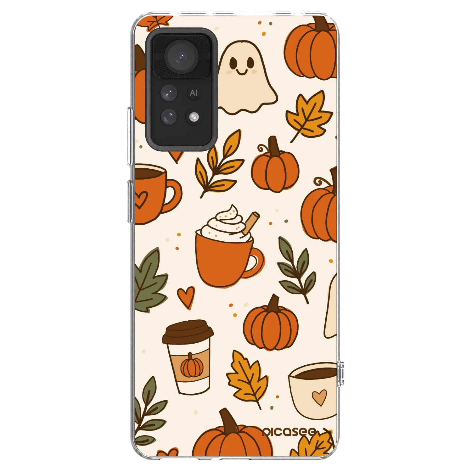 Picasee διαφανής θήκη σιλικόνης Xiaomi Redmi Note 11 Pro - Fall vibes