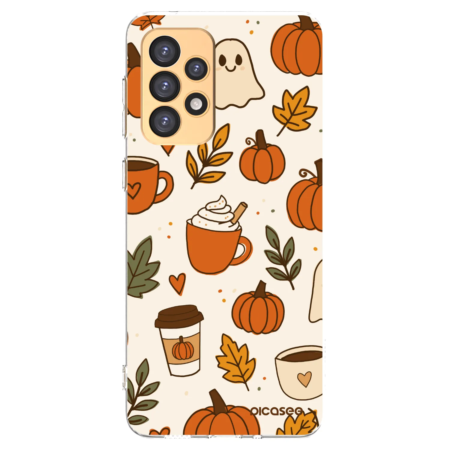 Picasee διαφανής θήκη σιλικόνης Samsung Galaxy A33 5G A336 - Fall vibes