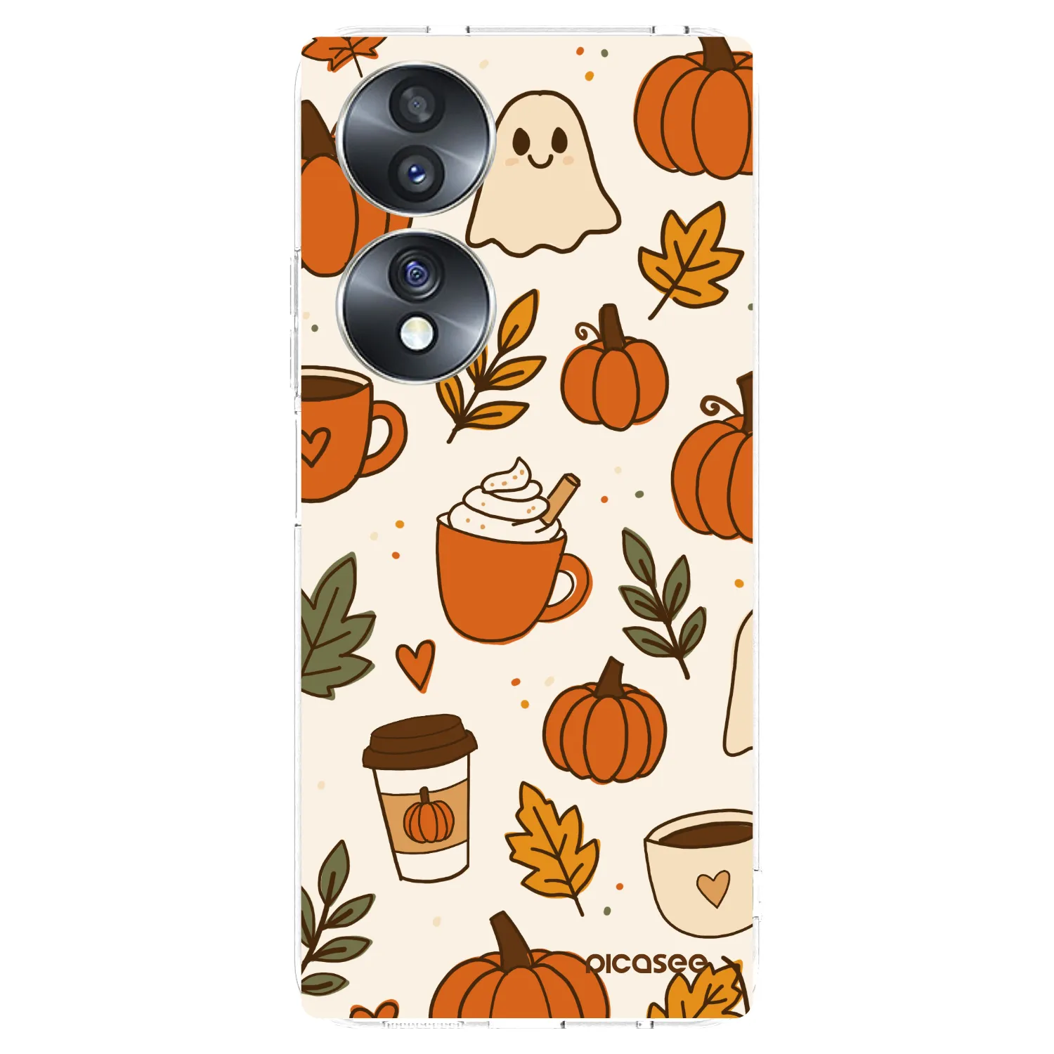 Picasee διαφανής θήκη σιλικόνης Honor 70 - Fall vibes