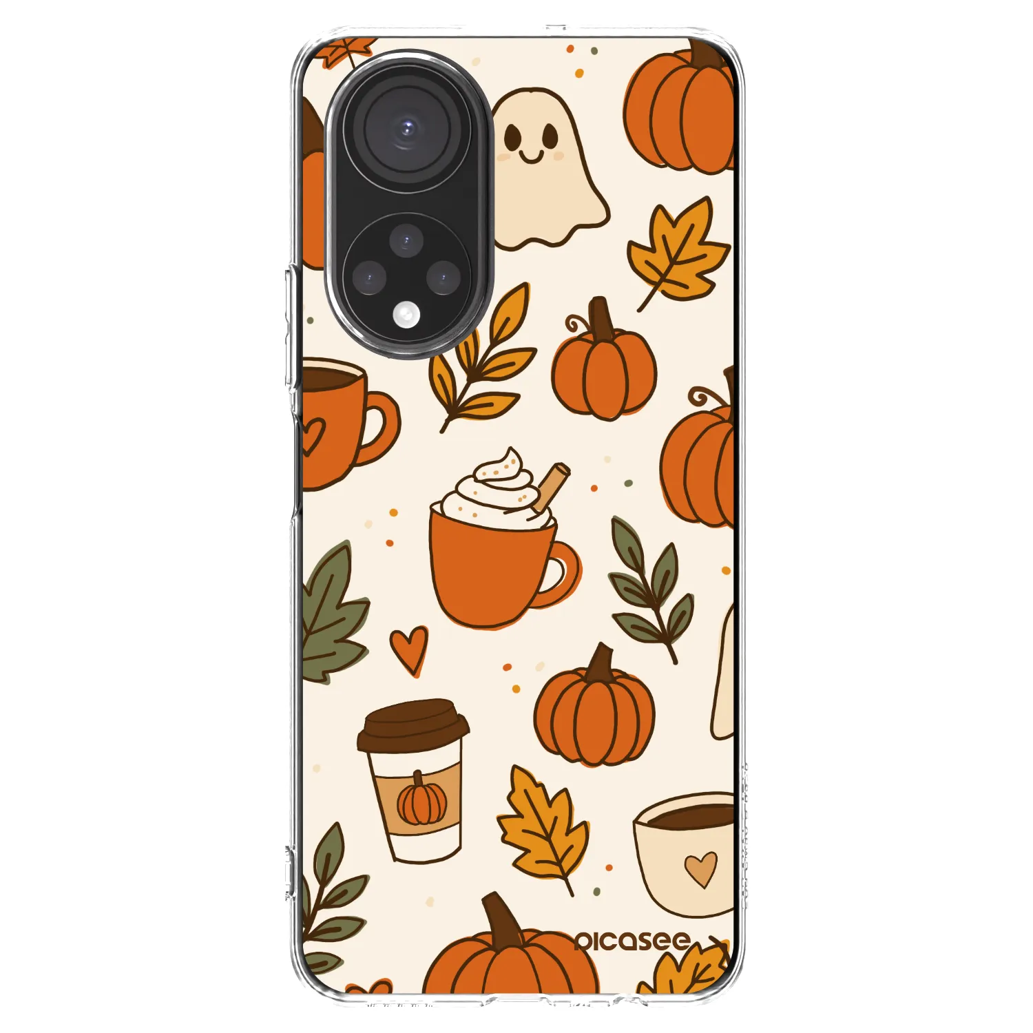 Picasee διαφανής θήκη σιλικόνης Honor X7 - Fall vibes