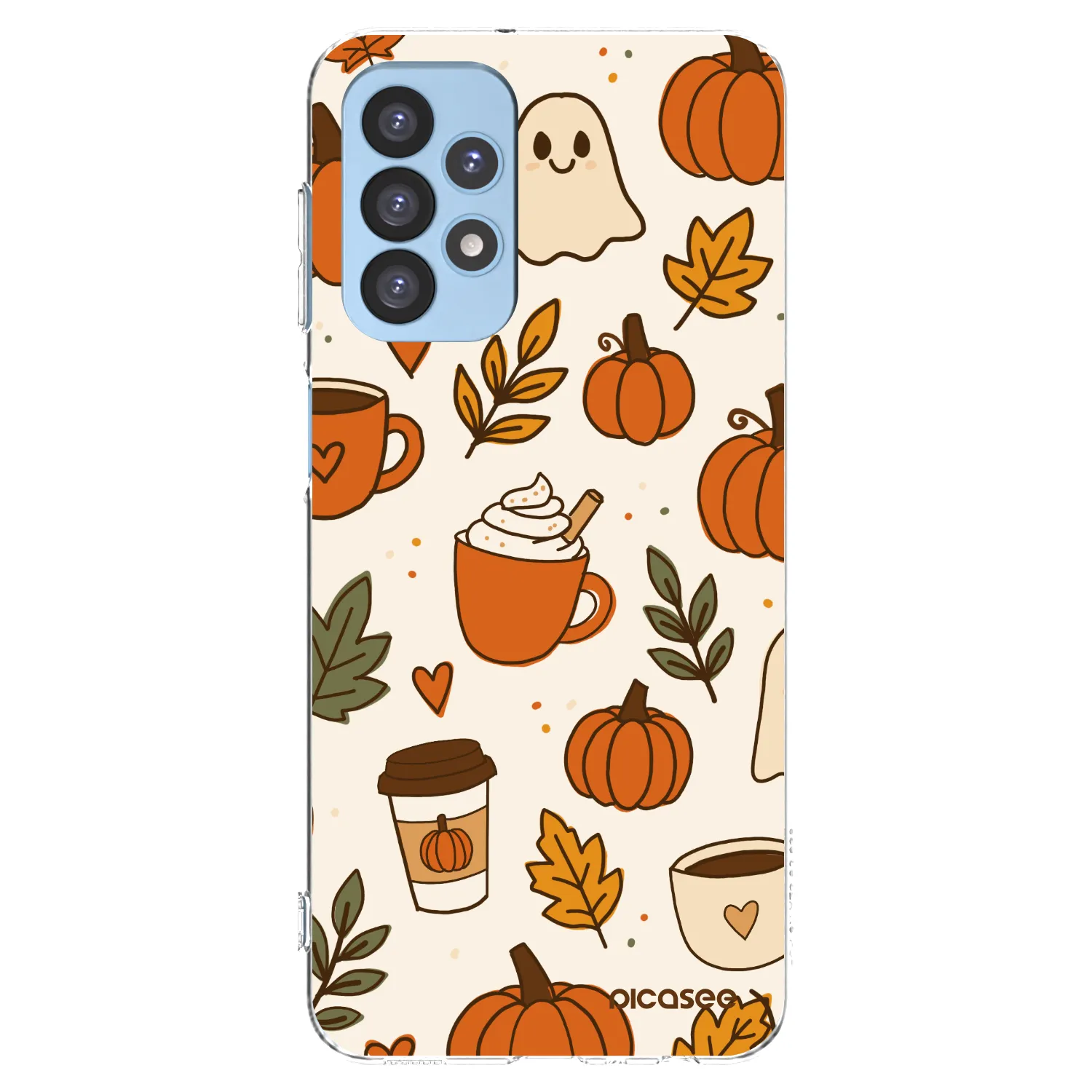 Picasee διαφανής θήκη σιλικόνης Samsung Galaxy A23 A235F 4G - Fall vibes