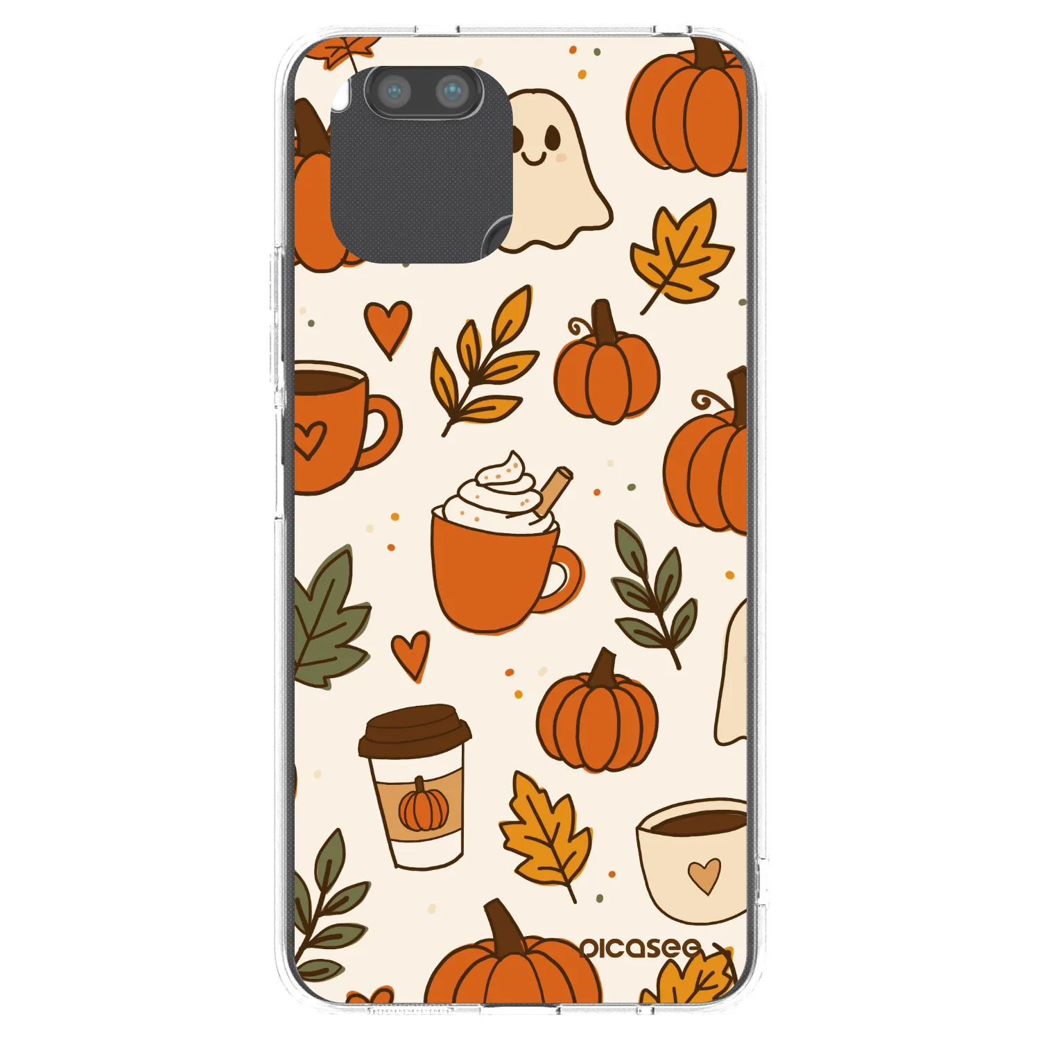 Picasee διαφανής θήκη σιλικόνης Xiaomi Redmi A1 - Fall vibes