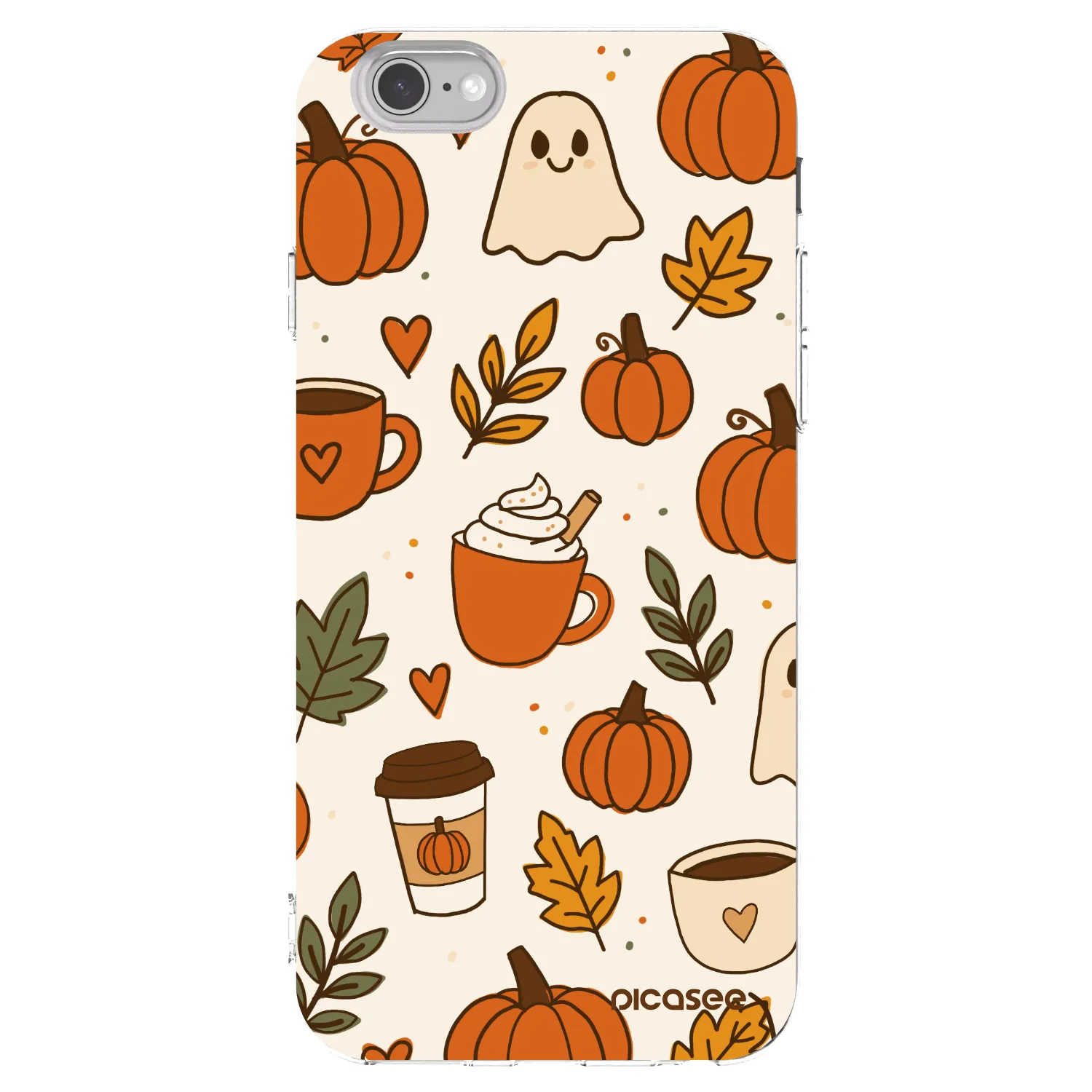 Picasee διαφανής θήκη σιλικόνης Apple iPhone 6/6S - Fall vibes