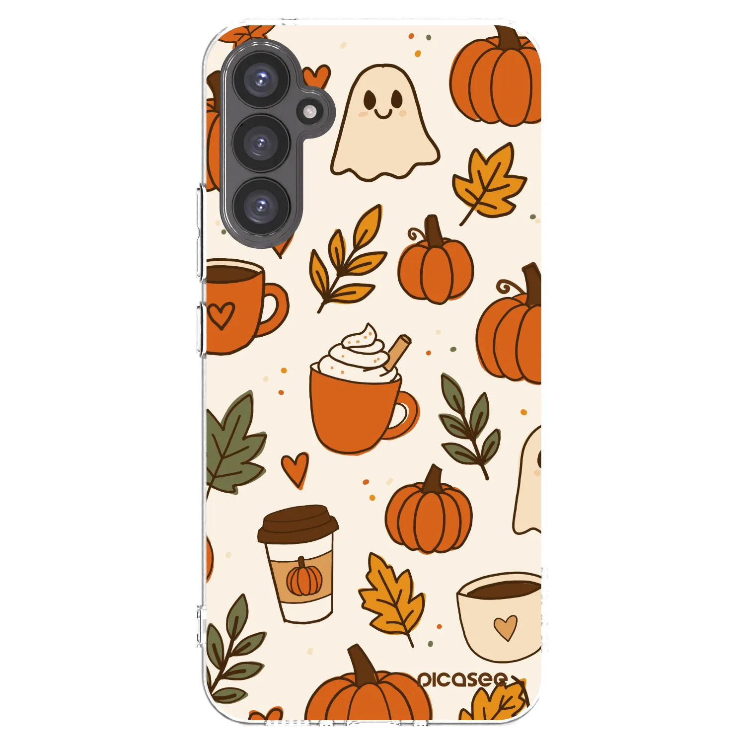 Picasee διαφανής θήκη σιλικόνης Samsung Galaxy A34 5G A346B - Fall vibes