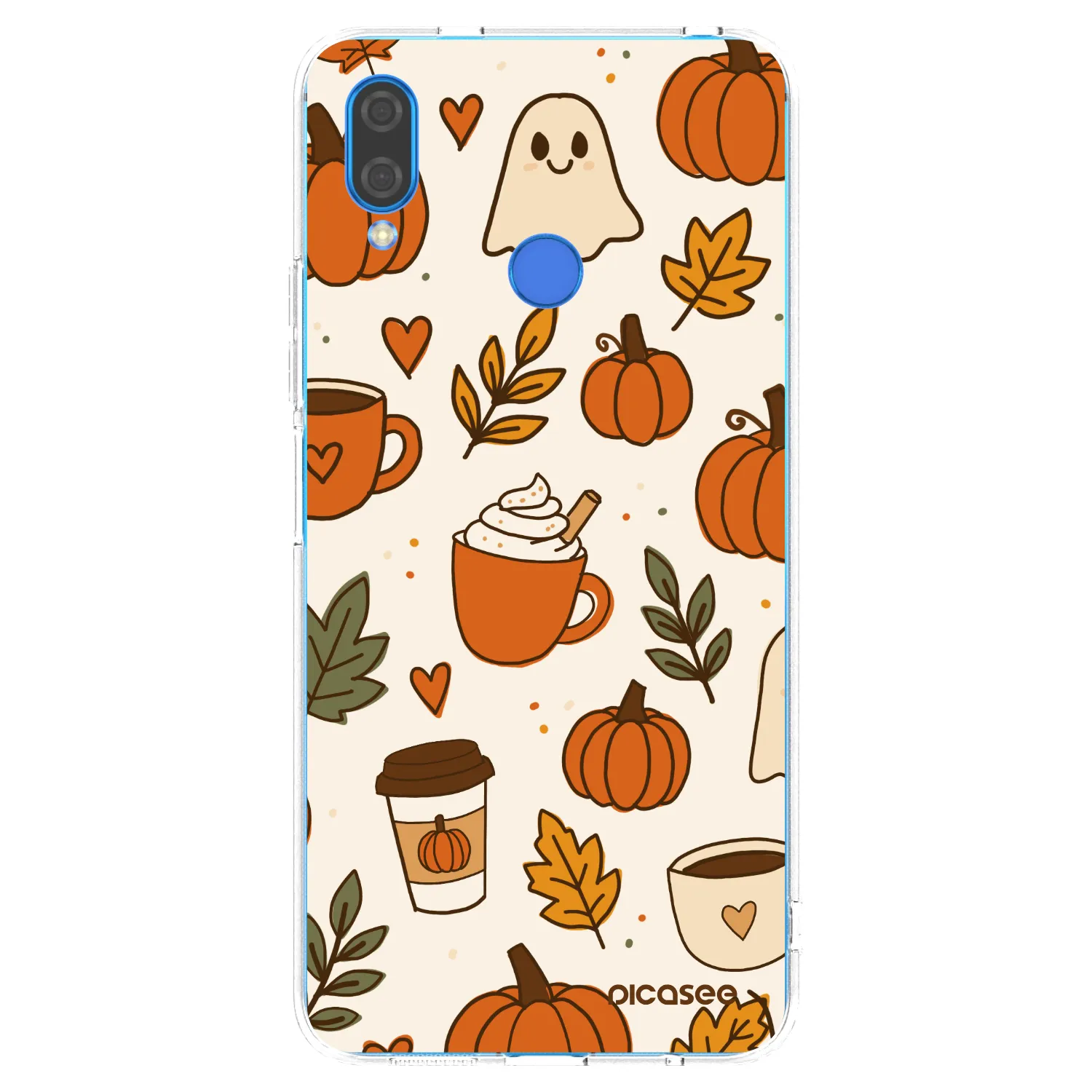 Picasee διαφανής θήκη σιλικόνης Huawei Nova 3 - Fall vibes