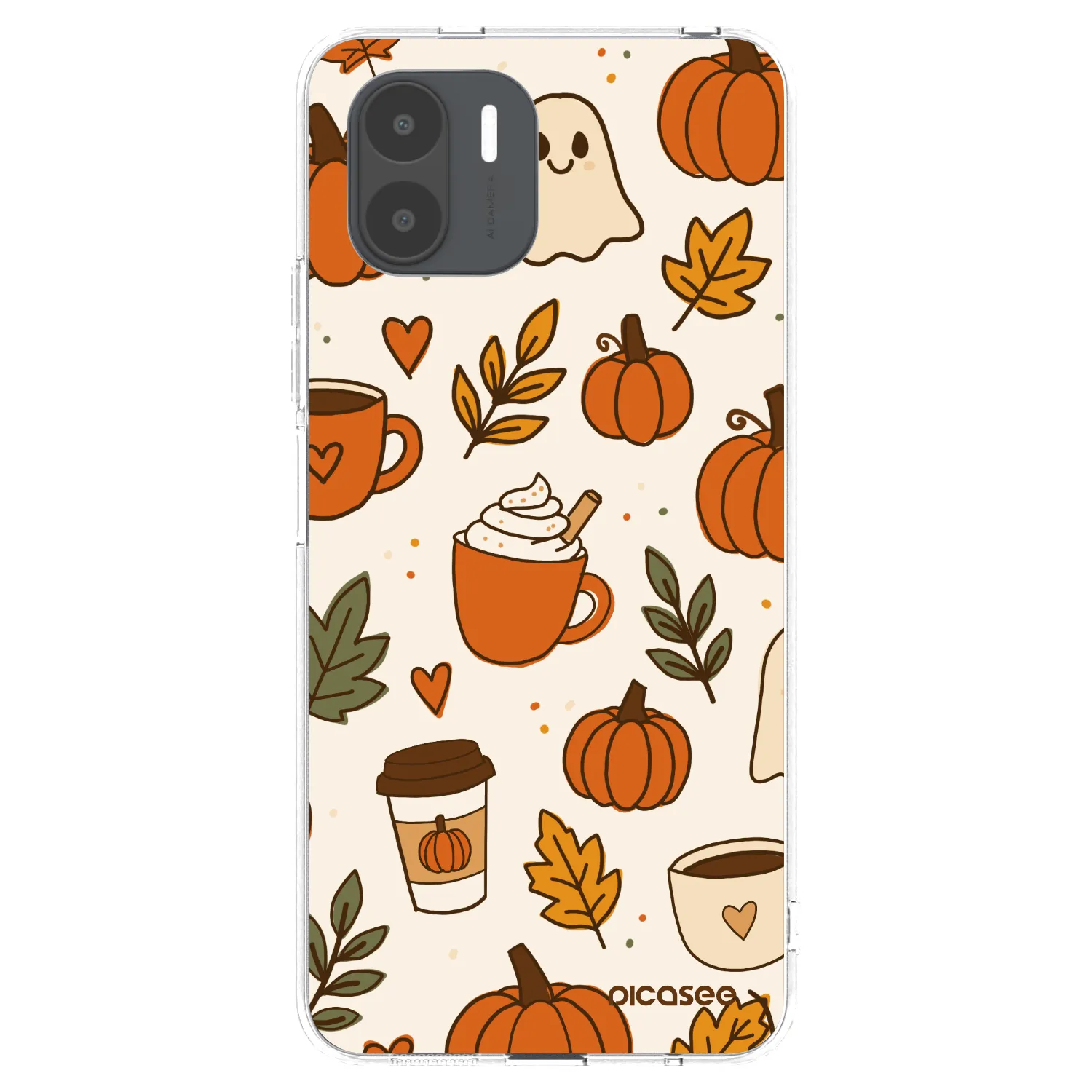 Picasee διαφανής θήκη σιλικόνης Xiaomi Redmi A2 - Fall vibes