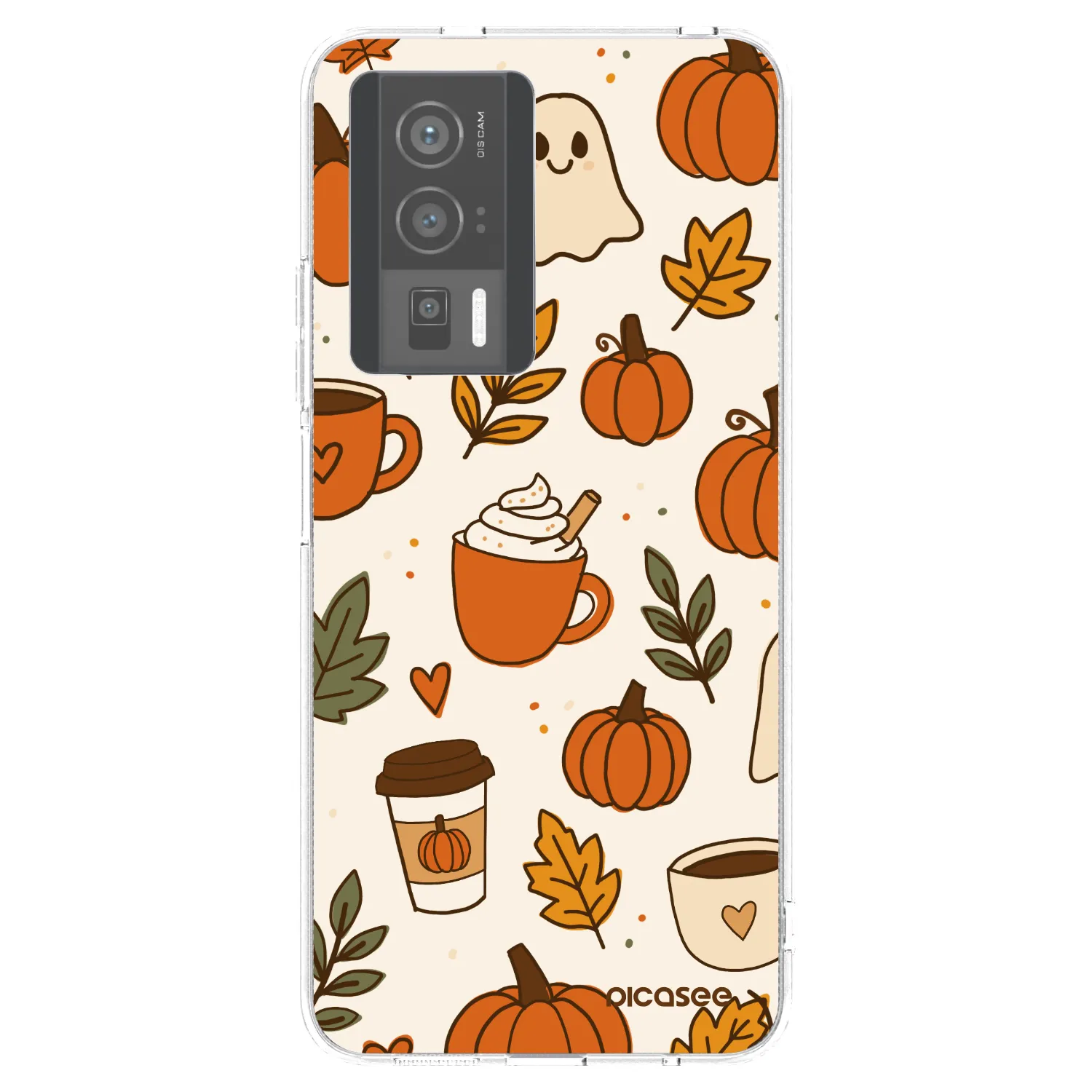 Picasee διαφανής θήκη σιλικόνης Xiaomi Poco F5 Pro 5G - Fall vibes