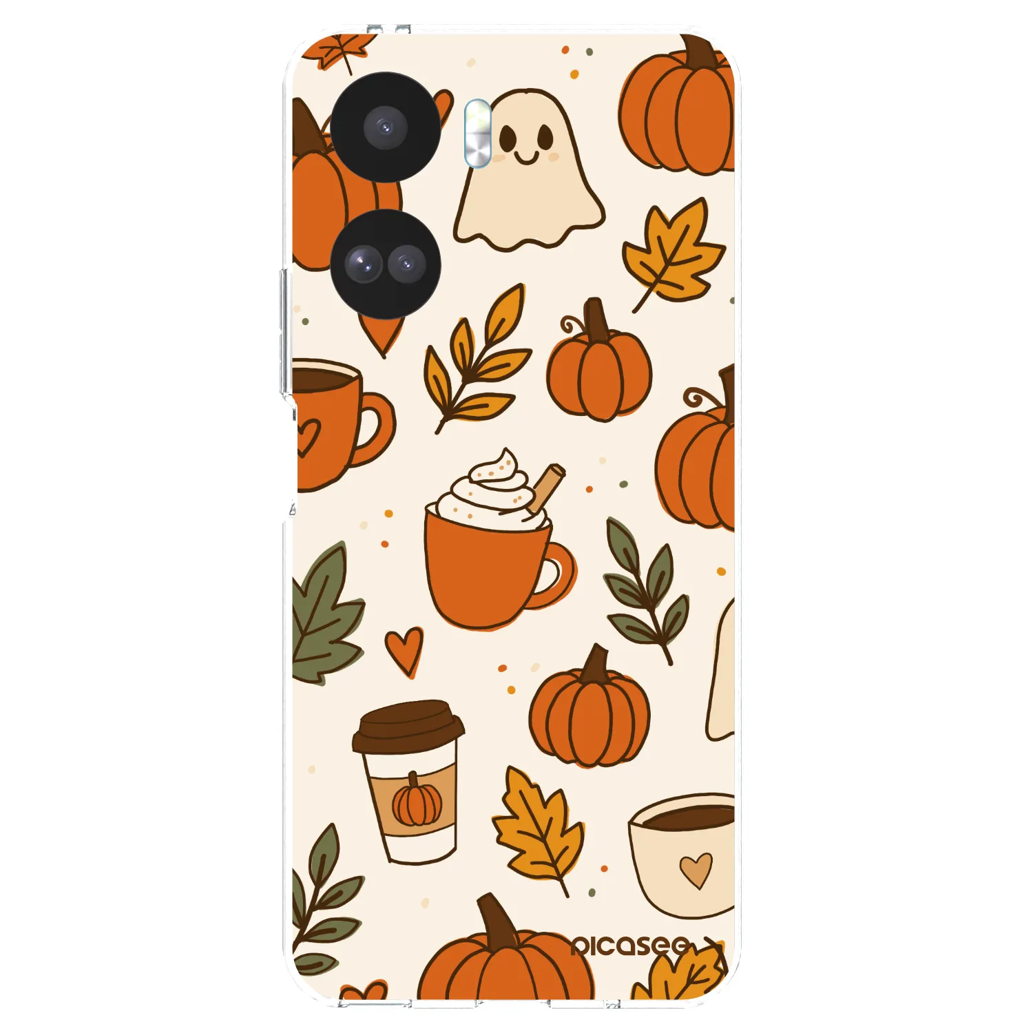 Picasee διαφανής θήκη σιλικόνης Honor 90 Lite 5G - Fall vibes