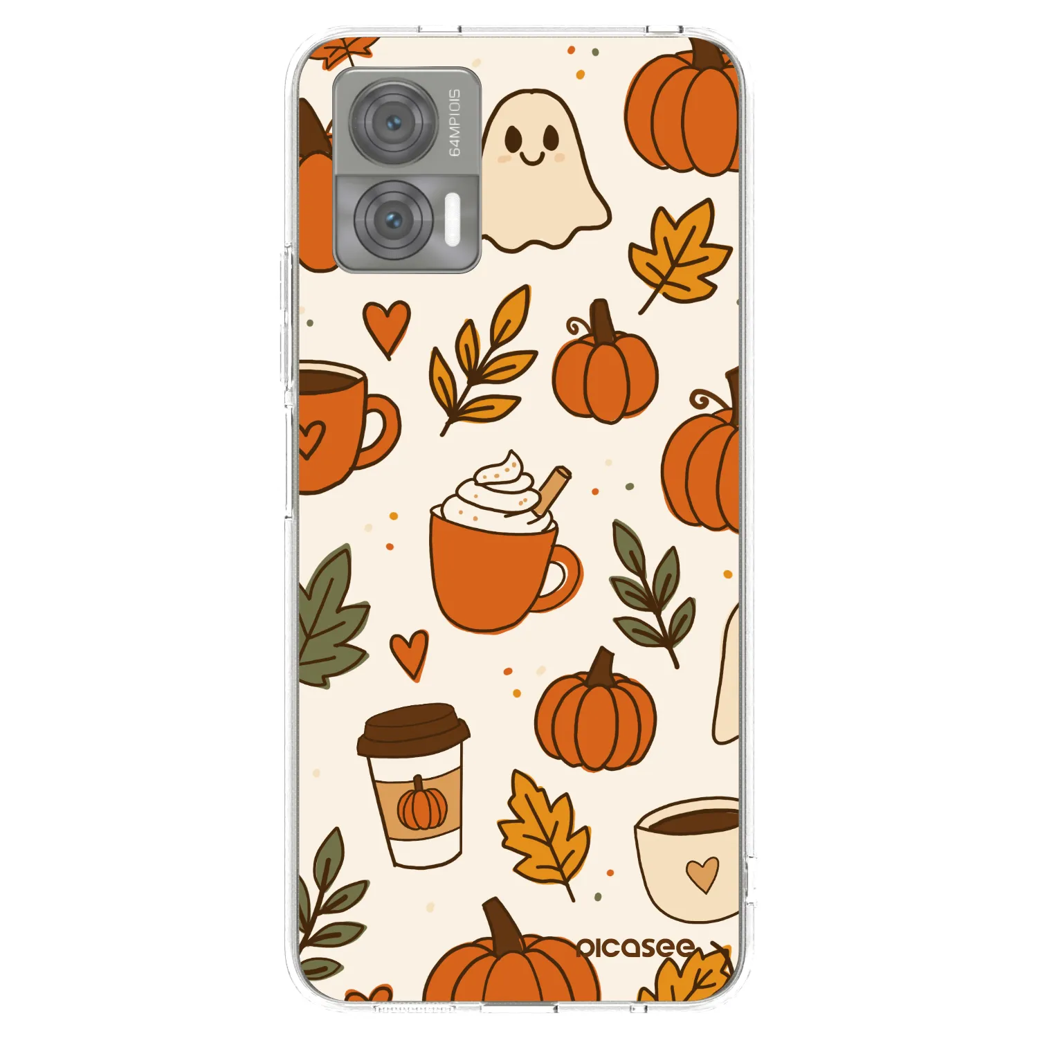 Picasee διαφανής θήκη σιλικόνης Motorola Edge 30 Neo - Fall vibes