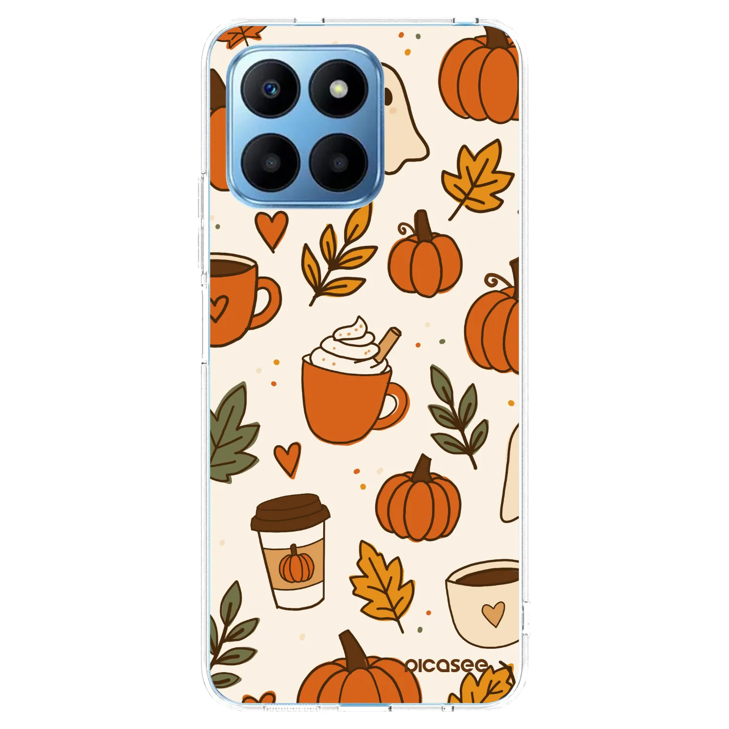 Picasee διαφανής θήκη σιλικόνης Honor 70 Lite - Fall vibes