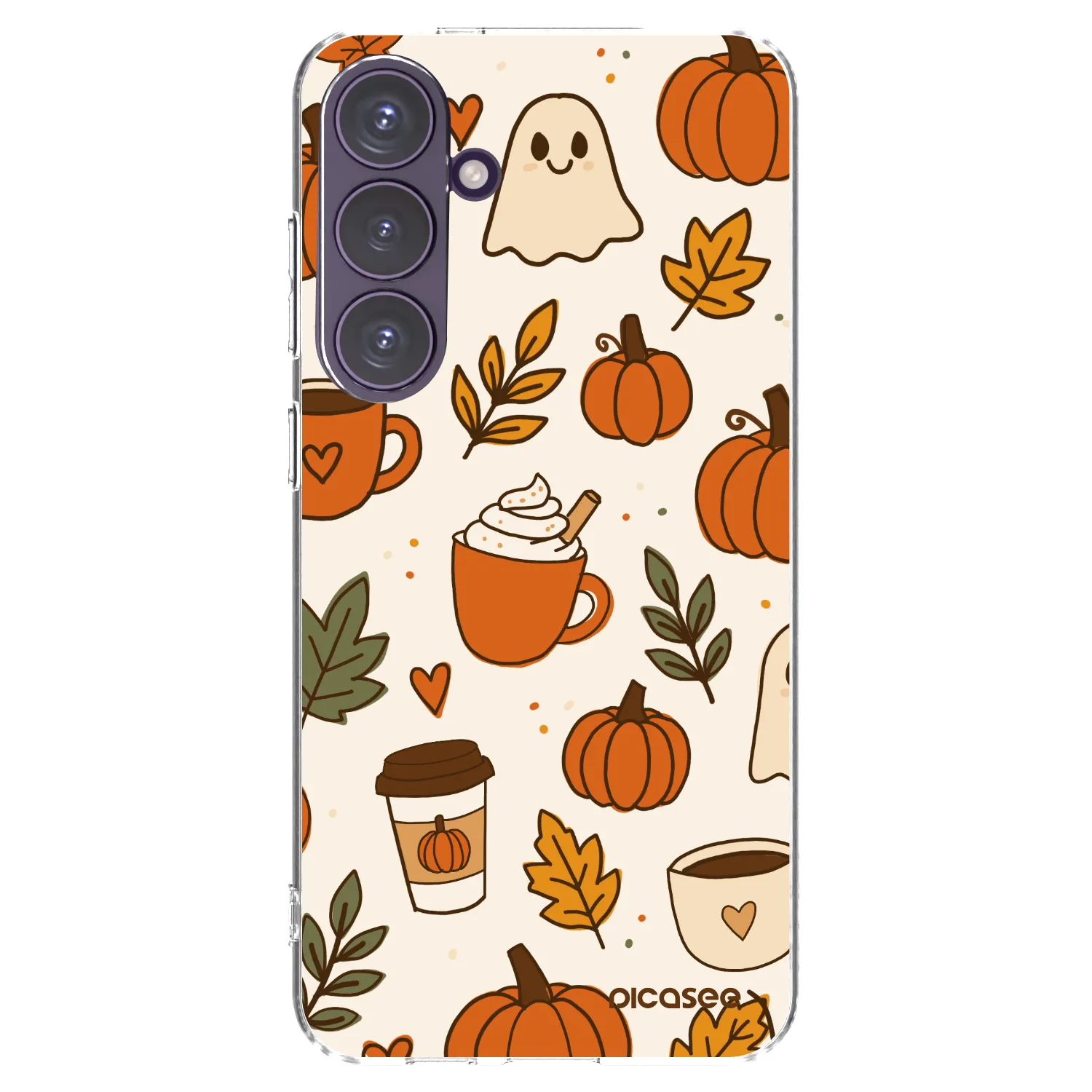 Picasee διαφανής θήκη σιλικόνης Samsung Galaxy S24+ S926B 5G - Fall vibes