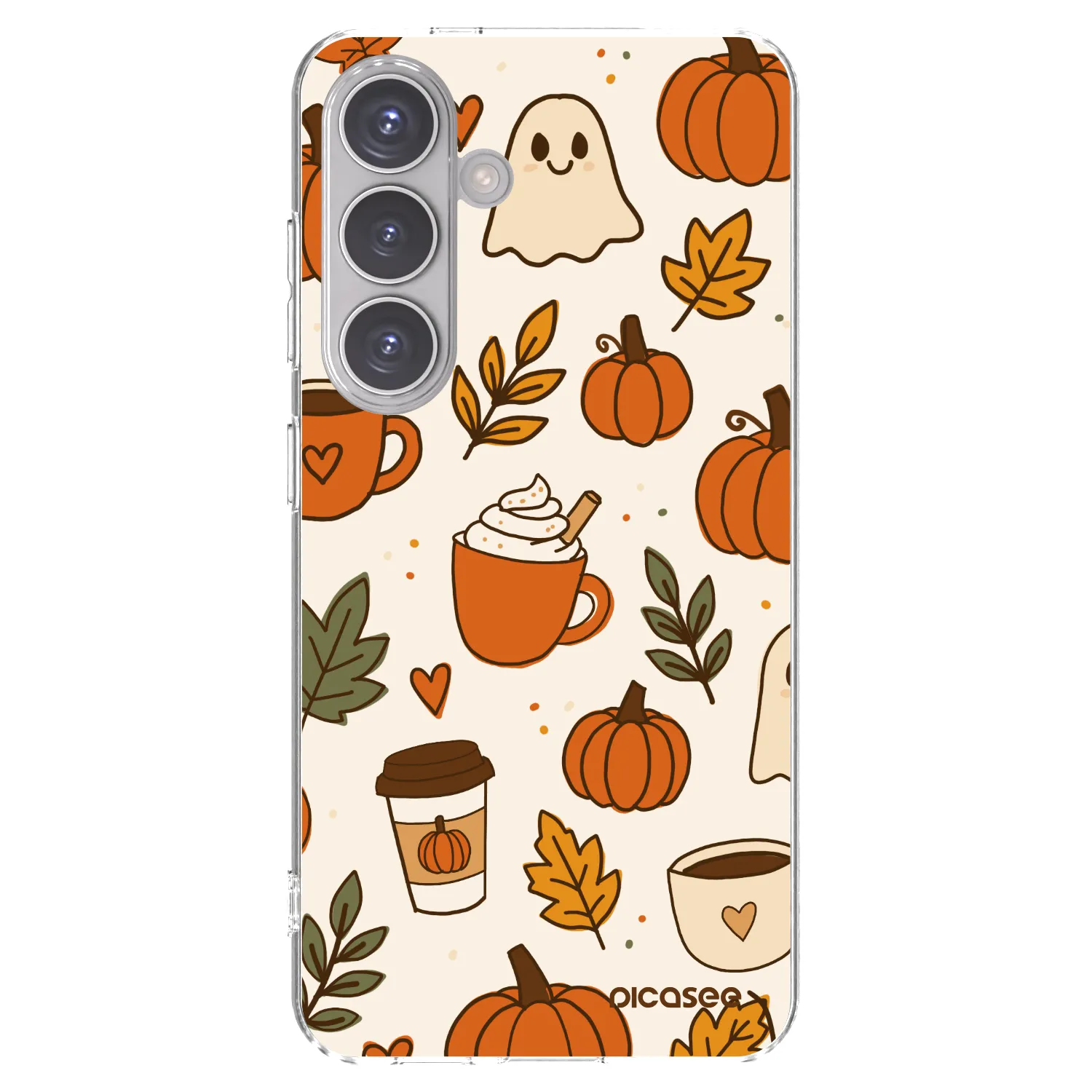 Picasee διαφανής θήκη σιλικόνης Samsung Galaxy S24 S921B 5G - Fall vibes