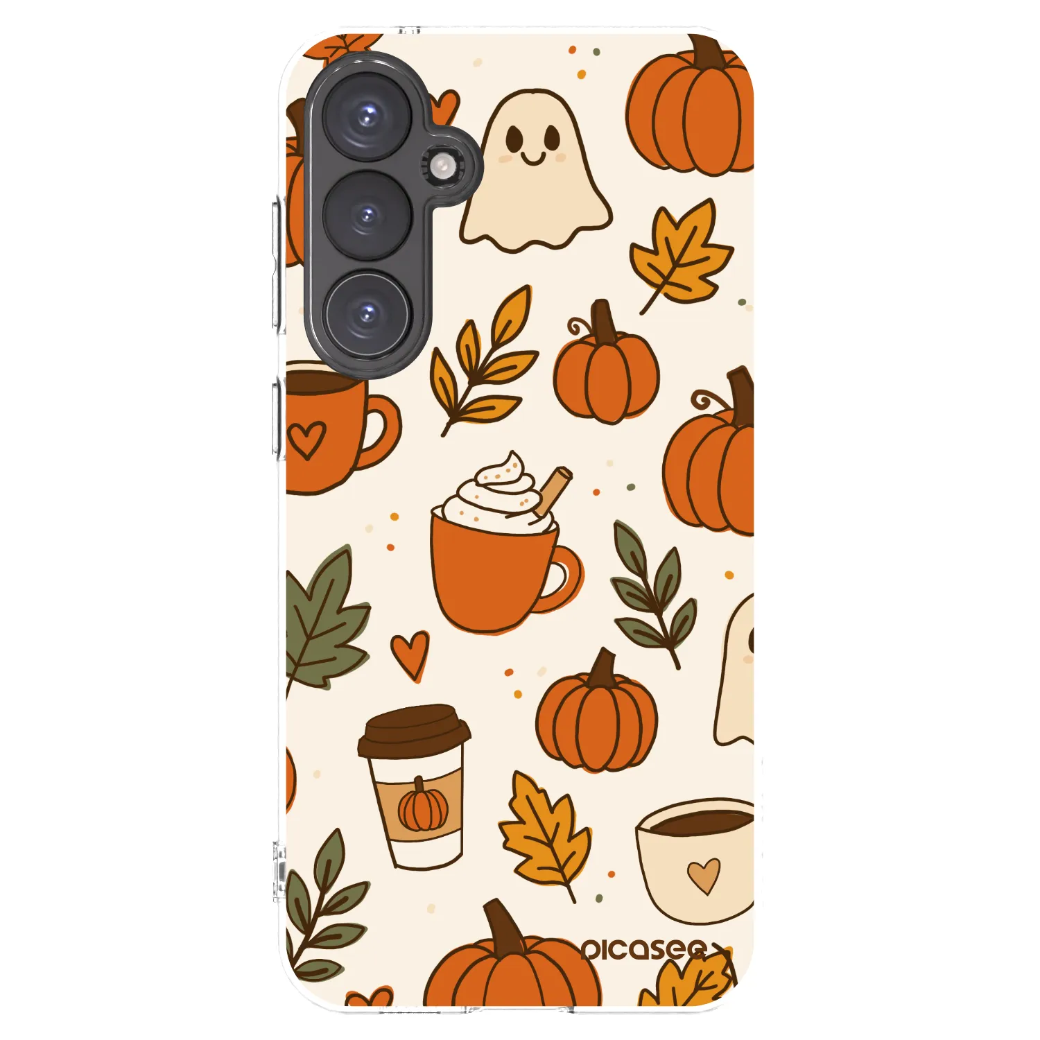 Picasee διαφανής θήκη σιλικόνης Samsung Galaxy S23 FE S711B - Fall vibes