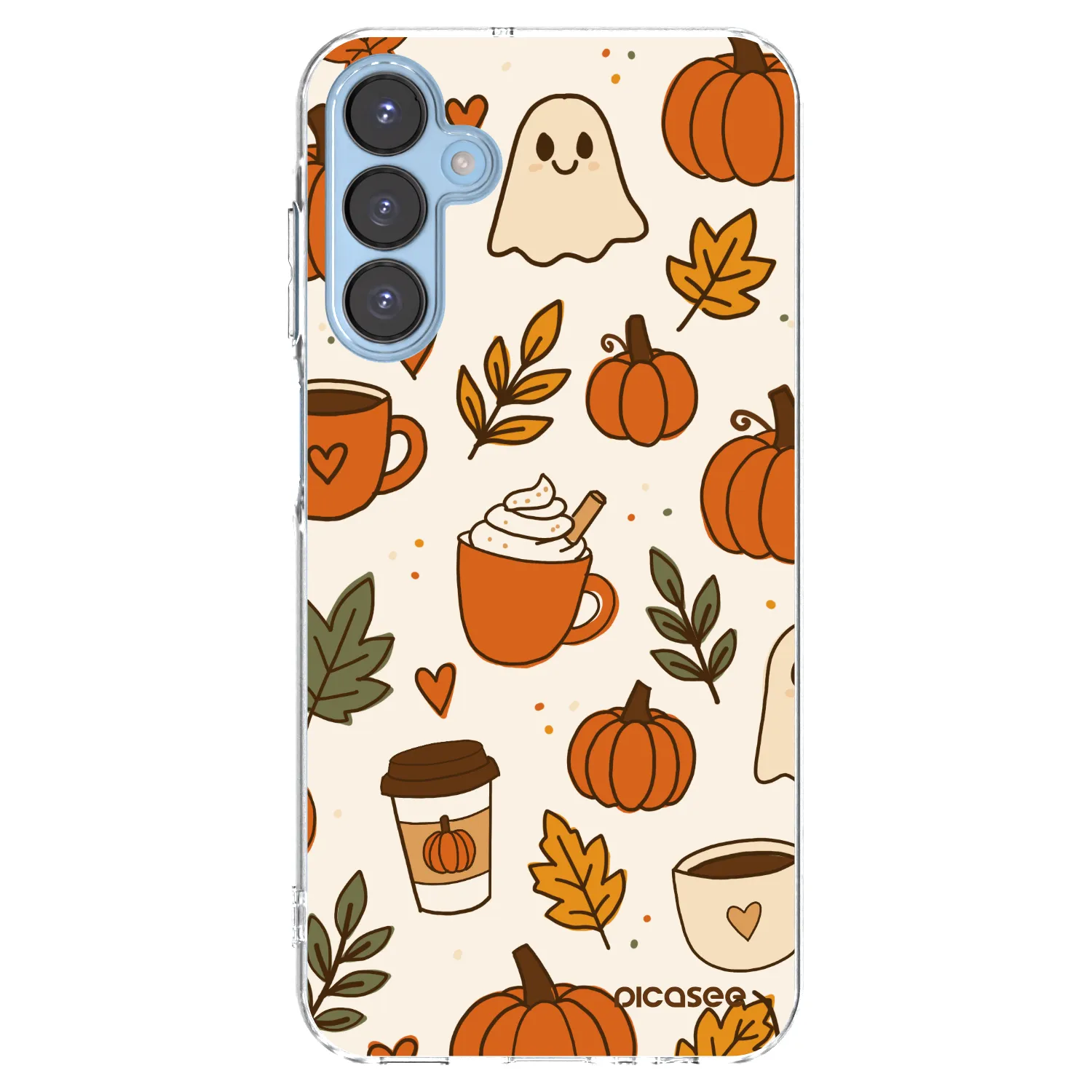 Picasee διαφανής θήκη σιλικόνης Samsung Galaxy A15 A156B 5G - Fall vibes
