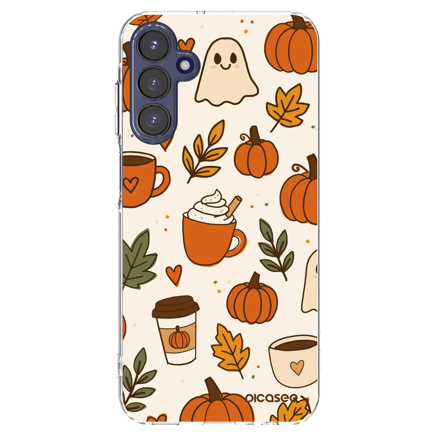 Picasee διαφανής θήκη σιλικόνης Samsung Galaxy A15 A155F 4G - Fall vibes