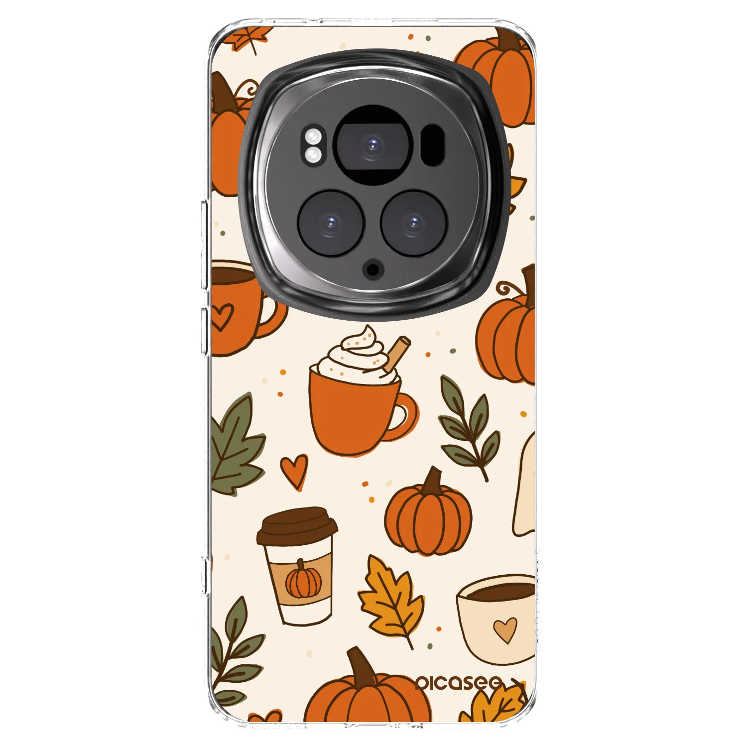 Picasee διαφανής θήκη σιλικόνης Honor Magic6 Pro - Fall vibes
