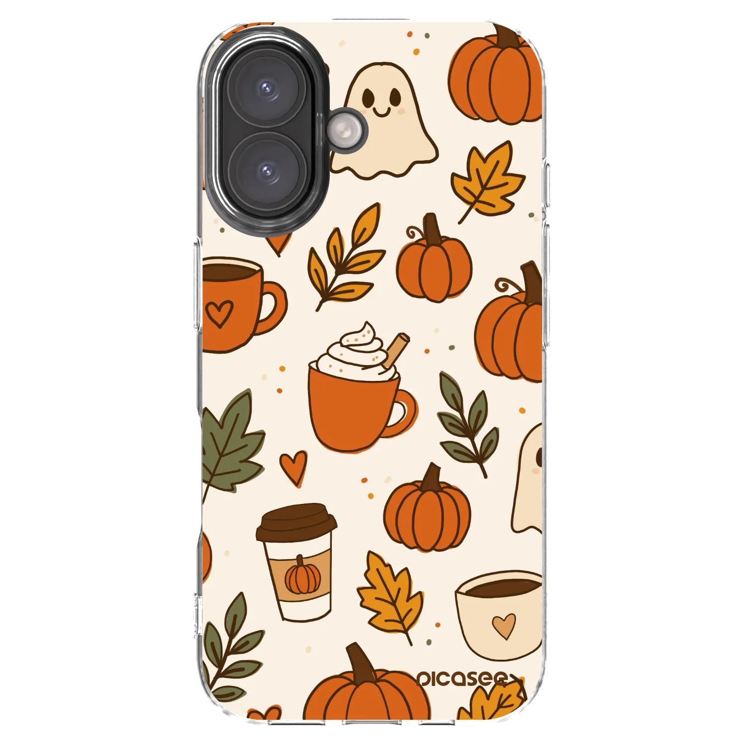 Picasee διαφανής θήκη σιλικόνης Apple iPhone 16 - Fall vibes