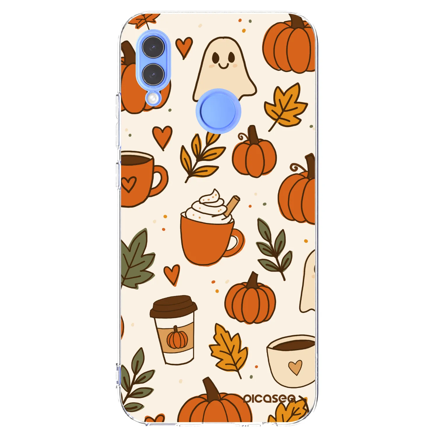 Picasee διαφανής θήκη σιλικόνης Honor 10 Lite - Fall vibes