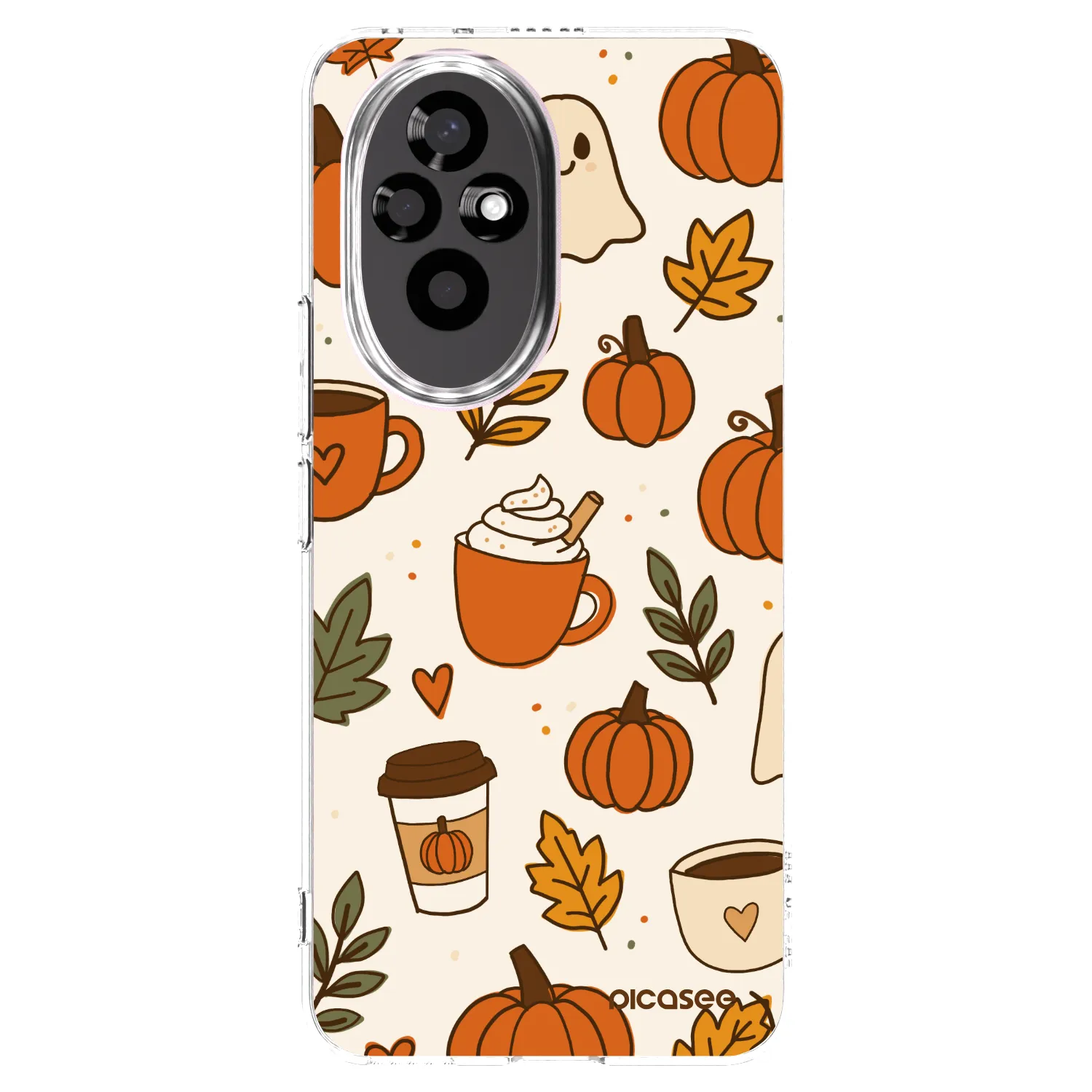 Picasee διαφανής θήκη σιλικόνης Honor 200 Pro 5G - Fall vibes