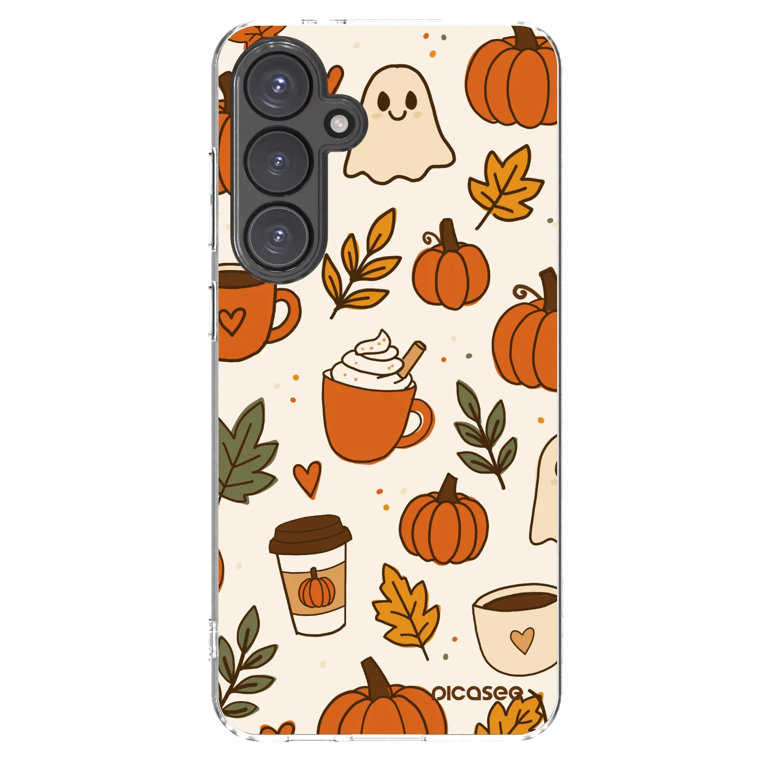 Picasee διαφανής θήκη σιλικόνης Samsung Galaxy S24 FE S721B - Fall vibes