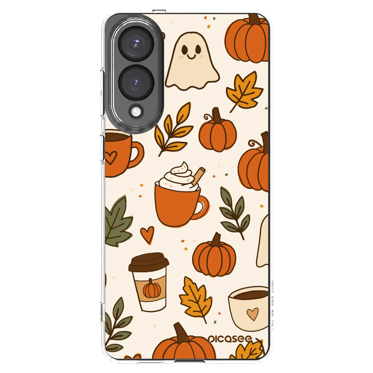 Picasee διαφανής θήκη σιλικόνης Samsung Galaxy S25 Edge 5G - Fall vibes