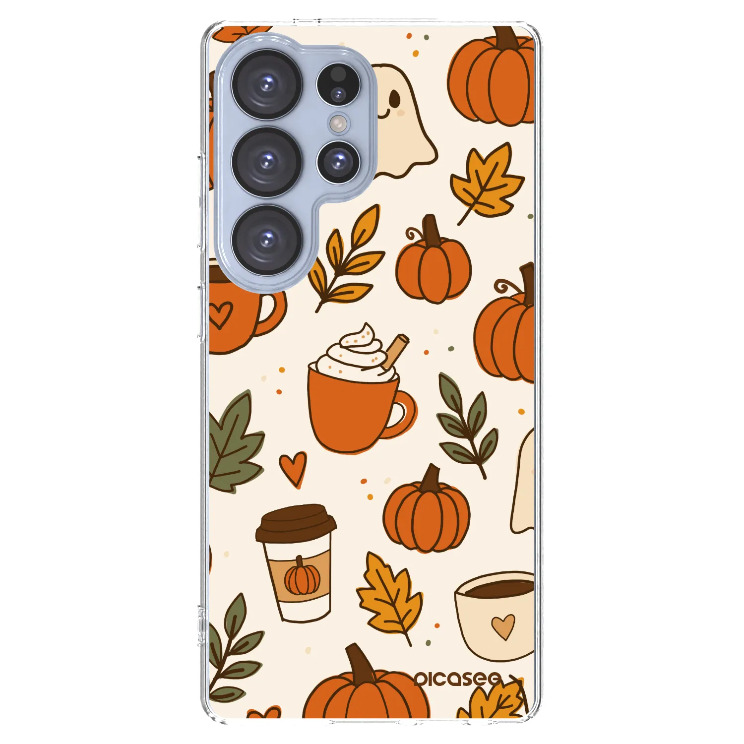 Picasee διαφανής θήκη σιλικόνης Samsung Galaxy S25 Ultra 5G - Fall vibes