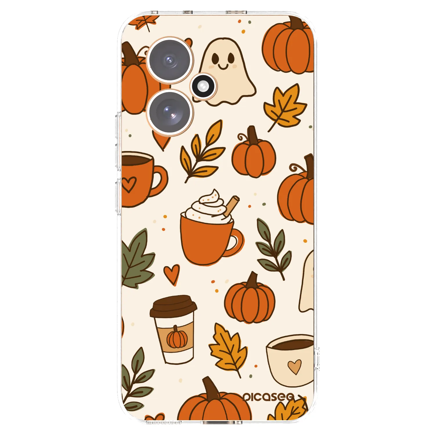 Picasee διαφανής θήκη σιλικόνης Honor 400 5G - Fall vibes