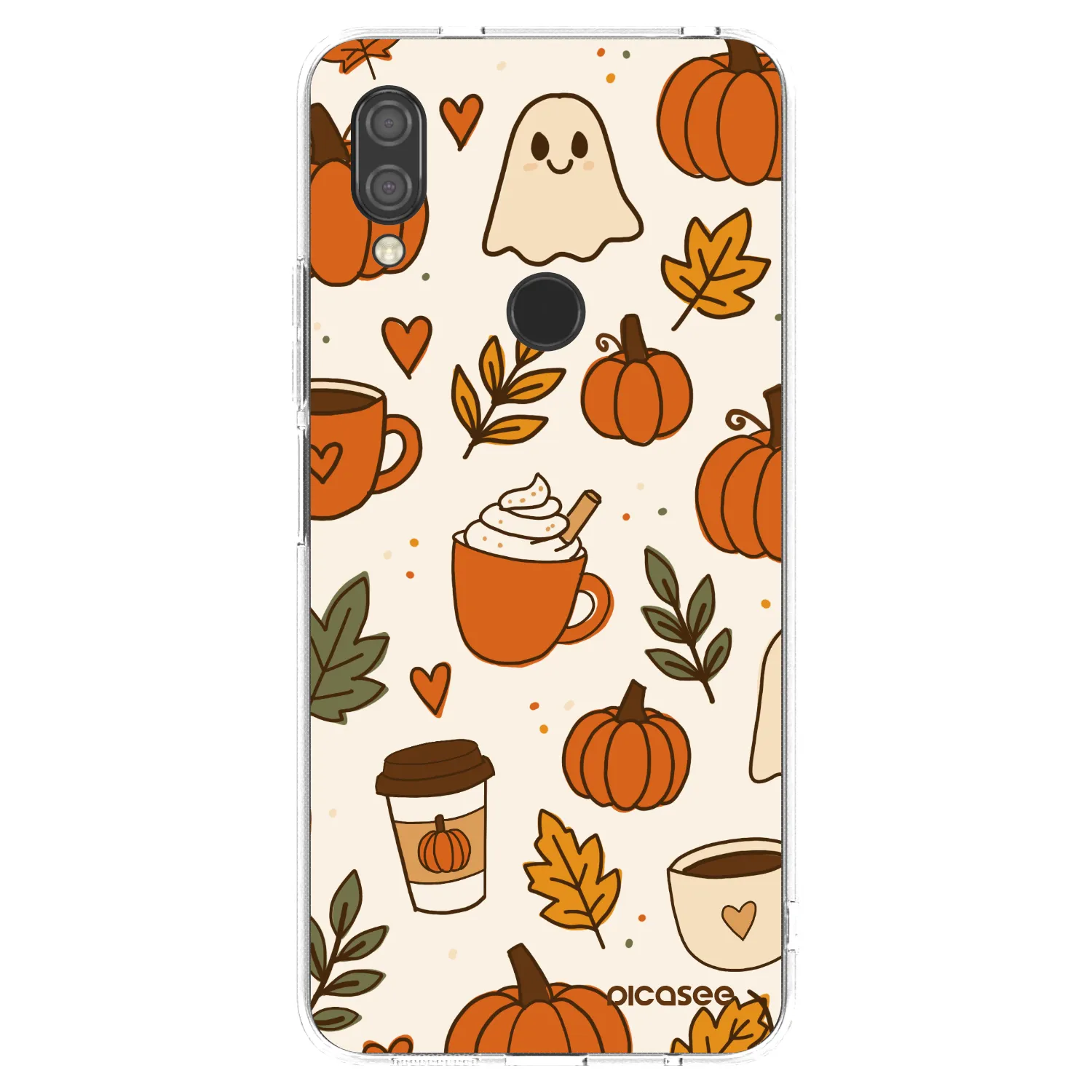 Picasee διαφανής θήκη σιλικόνης Xiaomi Redmi 7 - Fall vibes