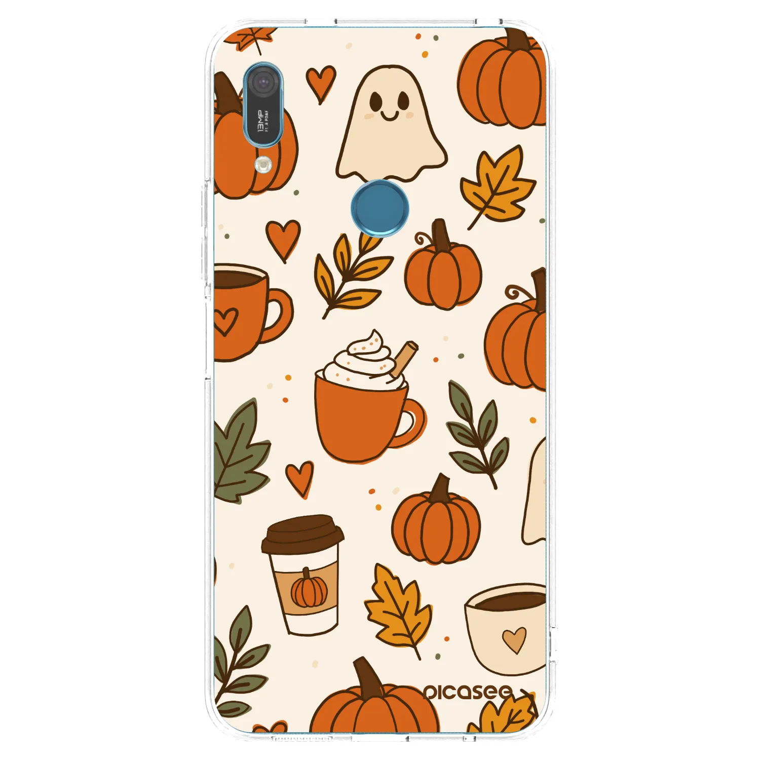 Picasee διαφανής θήκη σιλικόνης Huawei Y6 2019 - Fall vibes