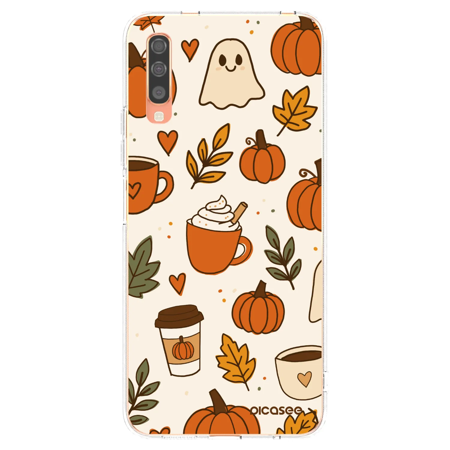 Picasee διαφανής θήκη σιλικόνης Samsung Galaxy A70 A705F - Fall vibes