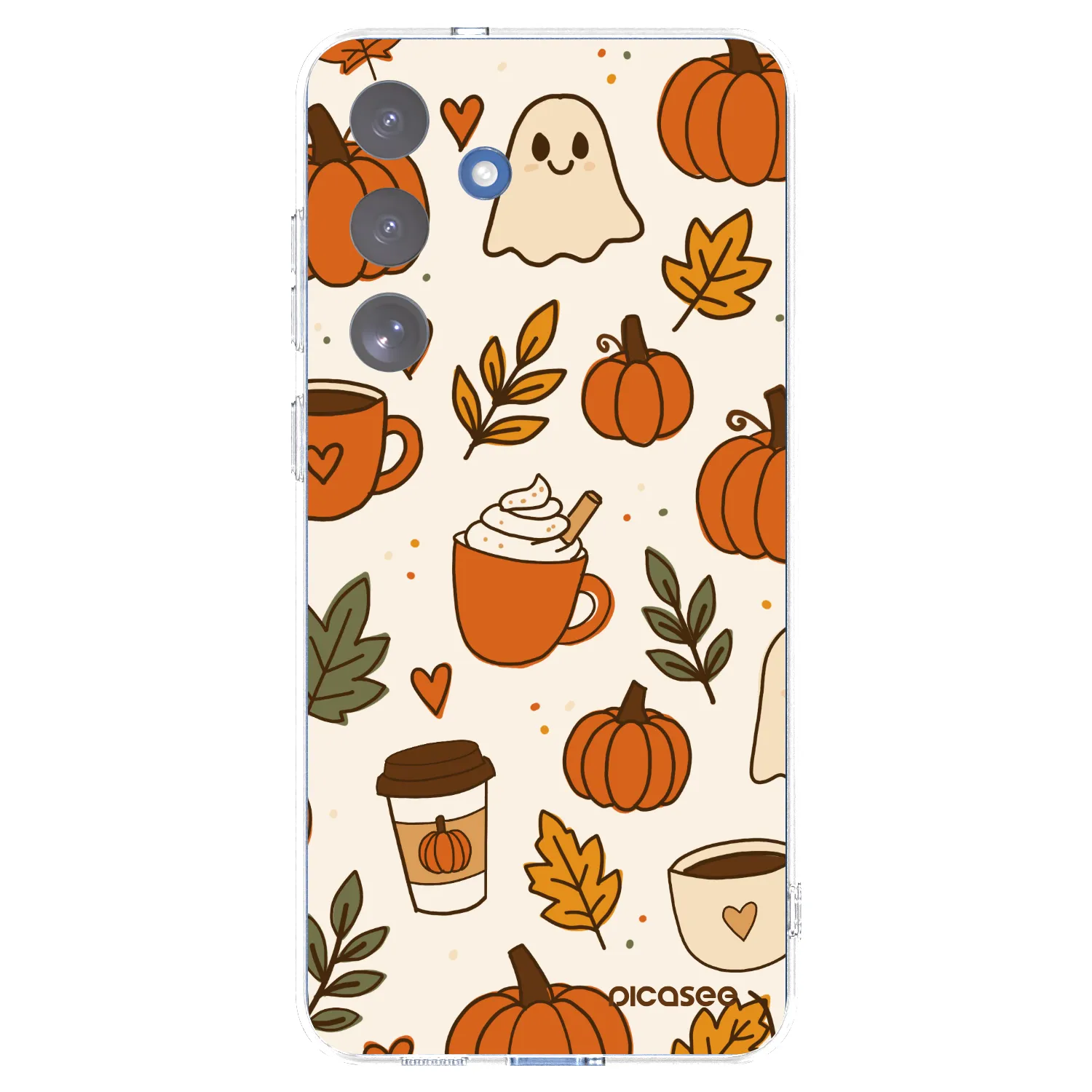 Picasee διαφανής θήκη σιλικόνης Samsung Galaxy S25 FE 5G - Fall vibes