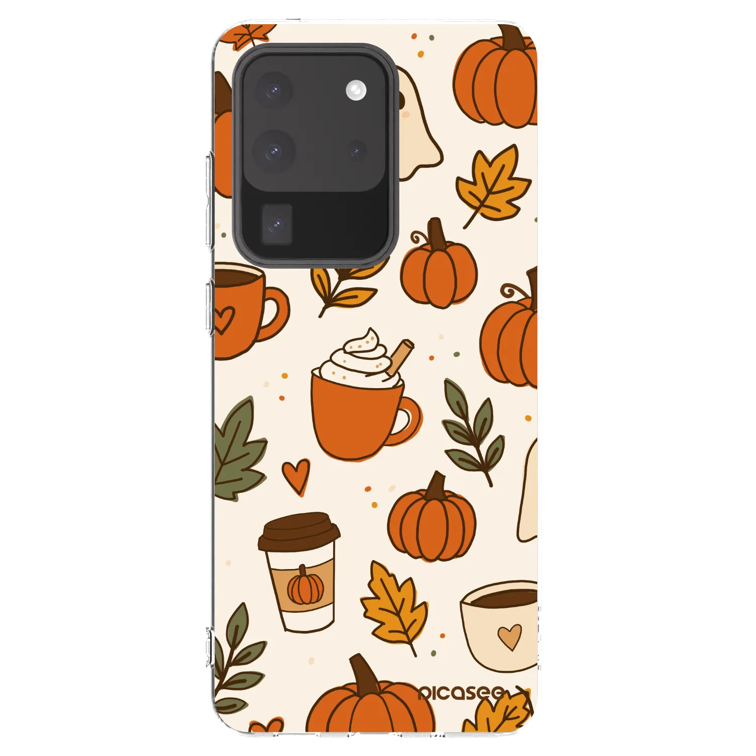 Picasee διαφανής θήκη σιλικόνης Samsung Galaxy S20 Ultra 5G G988F - Fall vibes