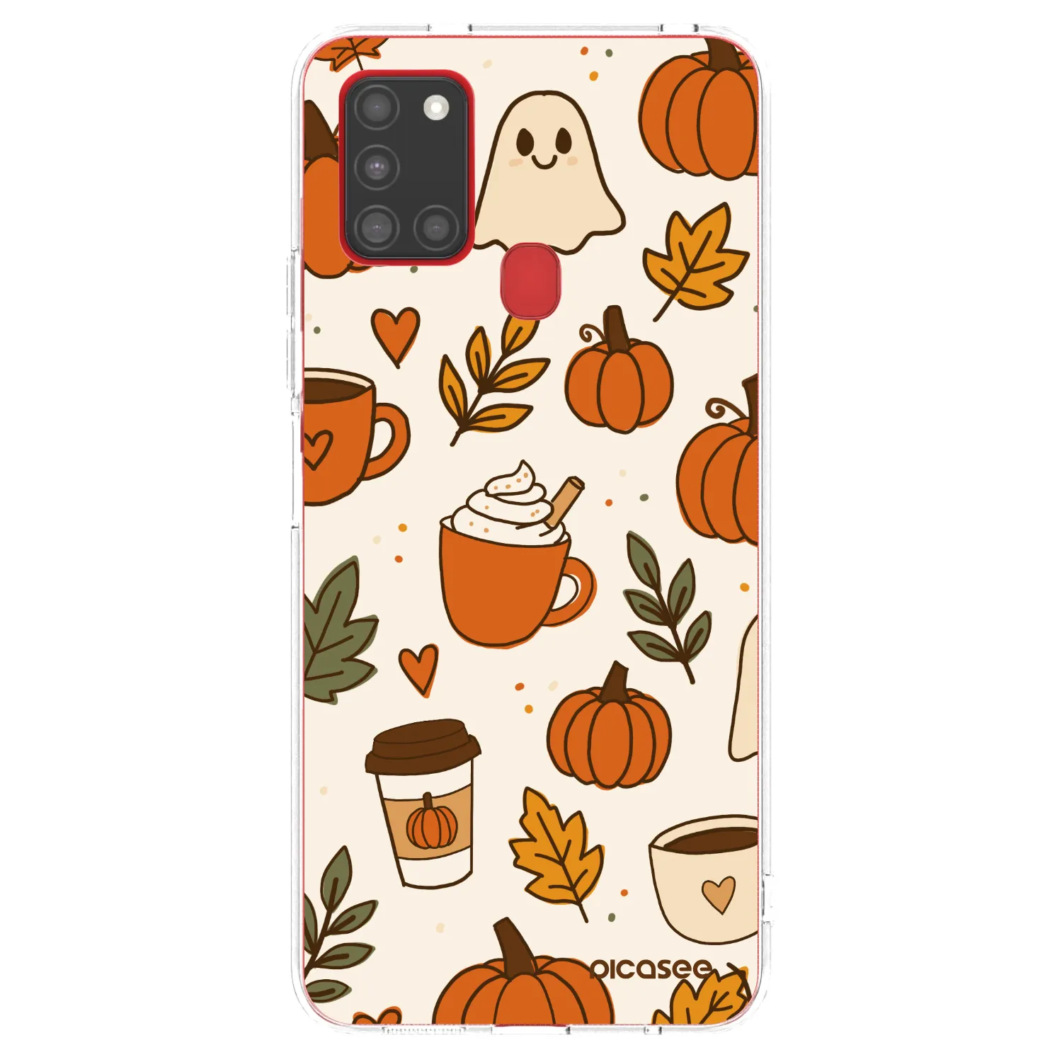 Picasee διαφανής θήκη σιλικόνης Samsung Galaxy A21s - Fall vibes