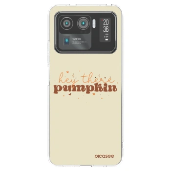 Picasee διαφανής θήκη σιλικόνης Xiaomi Mi 11 Ultra - Hey there pumpkin