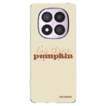 Picasee διαφανής θήκη σιλικόνης Xiaomi Redmi Note 14 Pro 5G - Hey there pumpkin