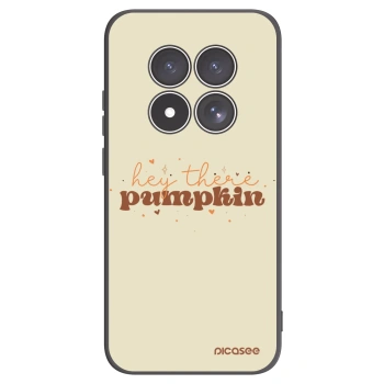 Picasee Μαύρη θήκη σιλικόνης για Xiaomi Redmi Note 15 Pro 4G - Hey there pumpkin