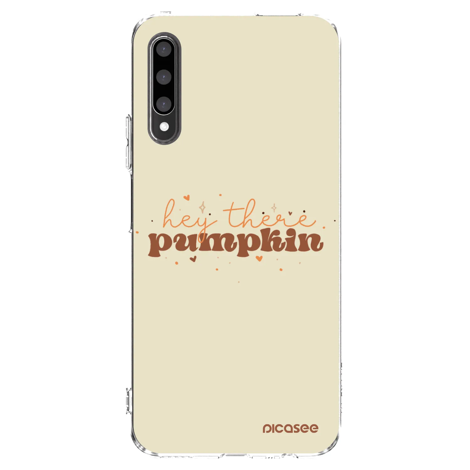 Picasee διαφανής θήκη σιλικόνης Honor 9X Pro - Hey there pumpkin