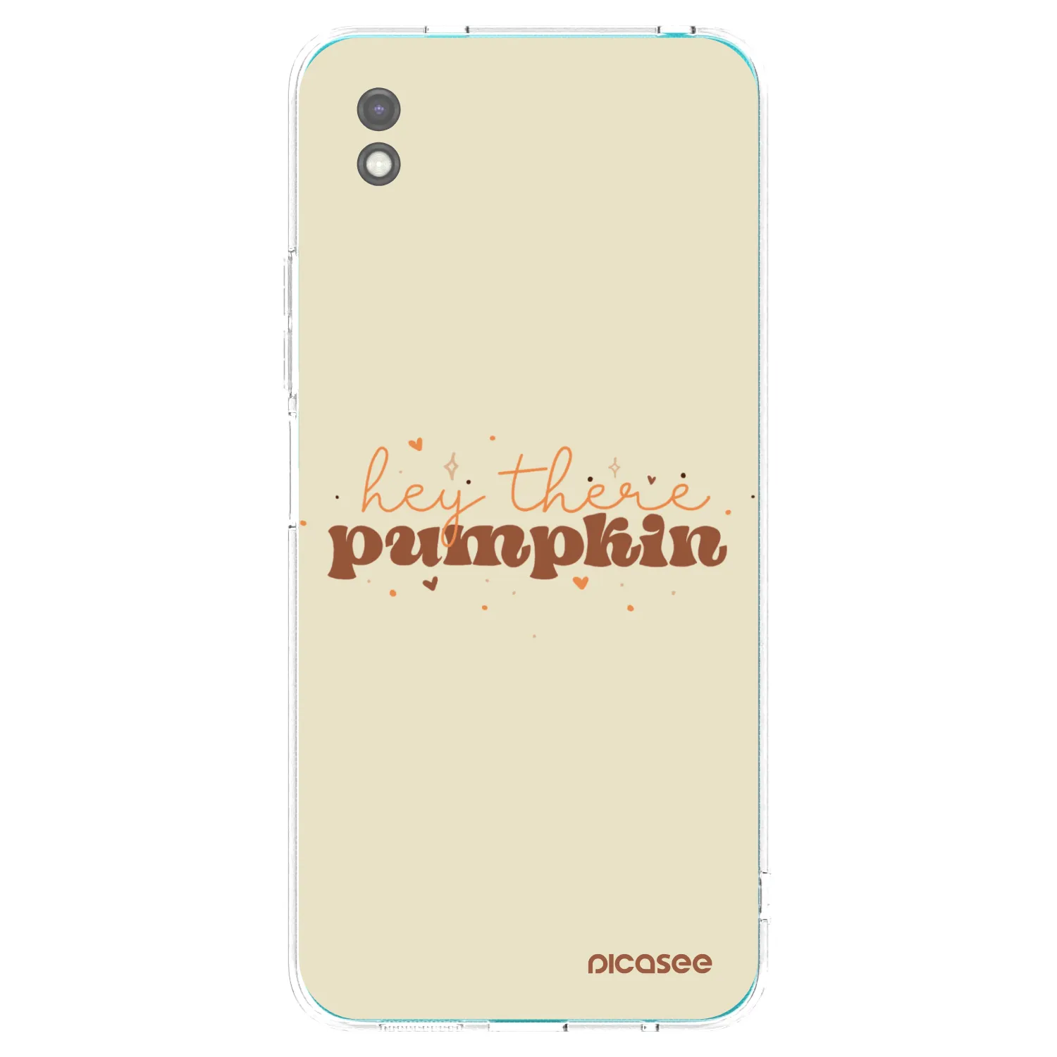 Picasee Μαύρη θήκη σιλικόνης για Xiaomi Redmi 9A - Hey there pumpkin
