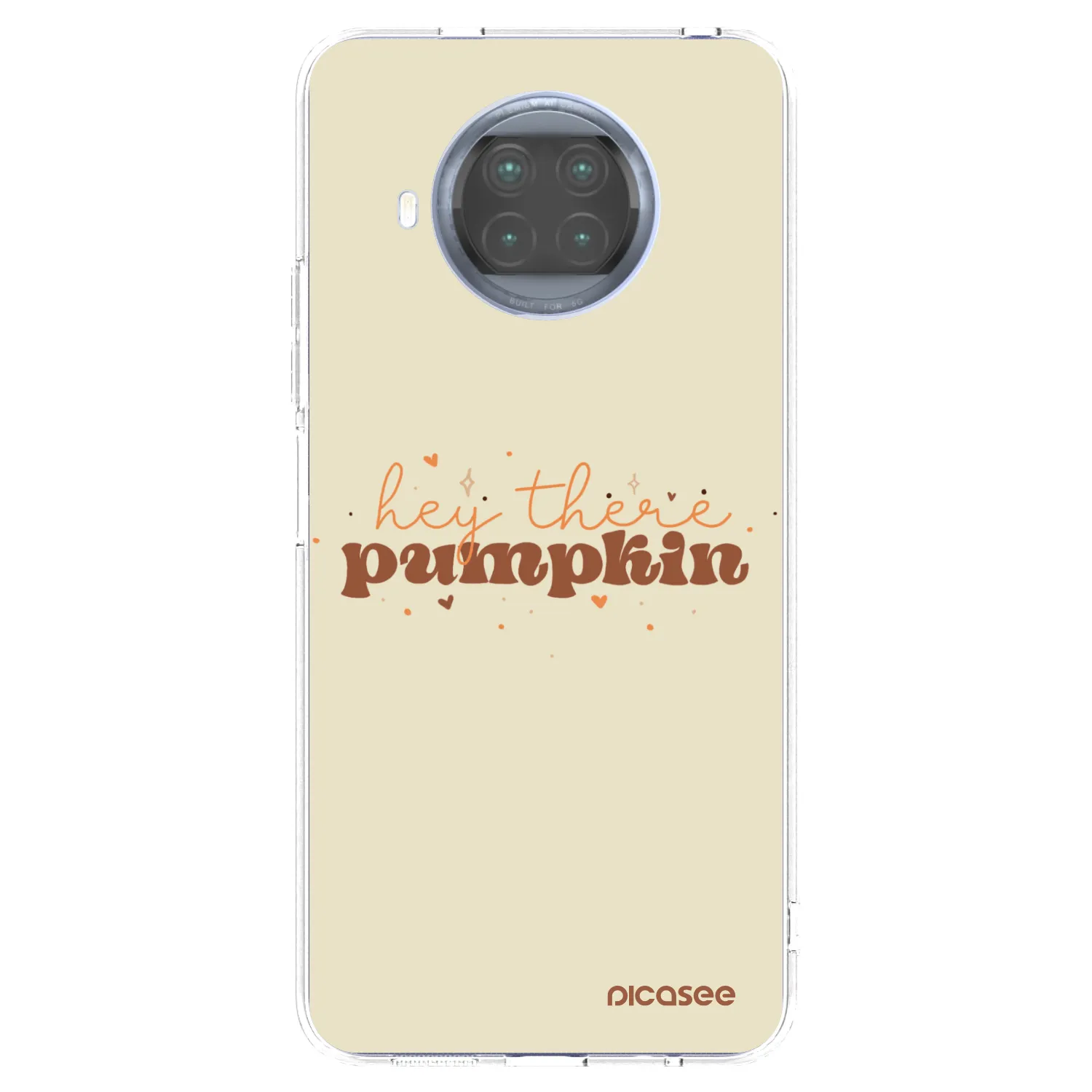 Picasee διαφανής θήκη σιλικόνης Xiaomi Mi 10T Lite - Hey there pumpkin
