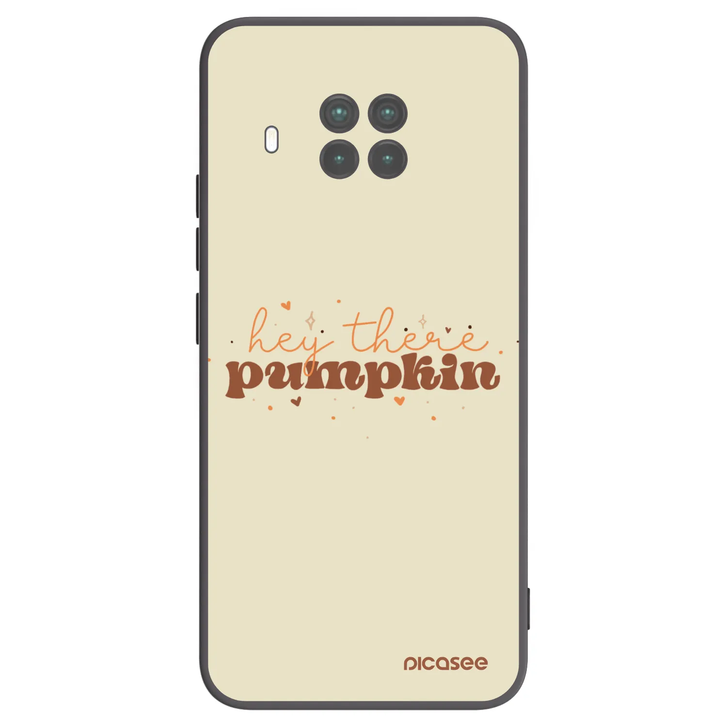 Picasee Μαύρη θήκη σιλικόνης για Xiaomi Mi 10T Lite - Hey there pumpkin