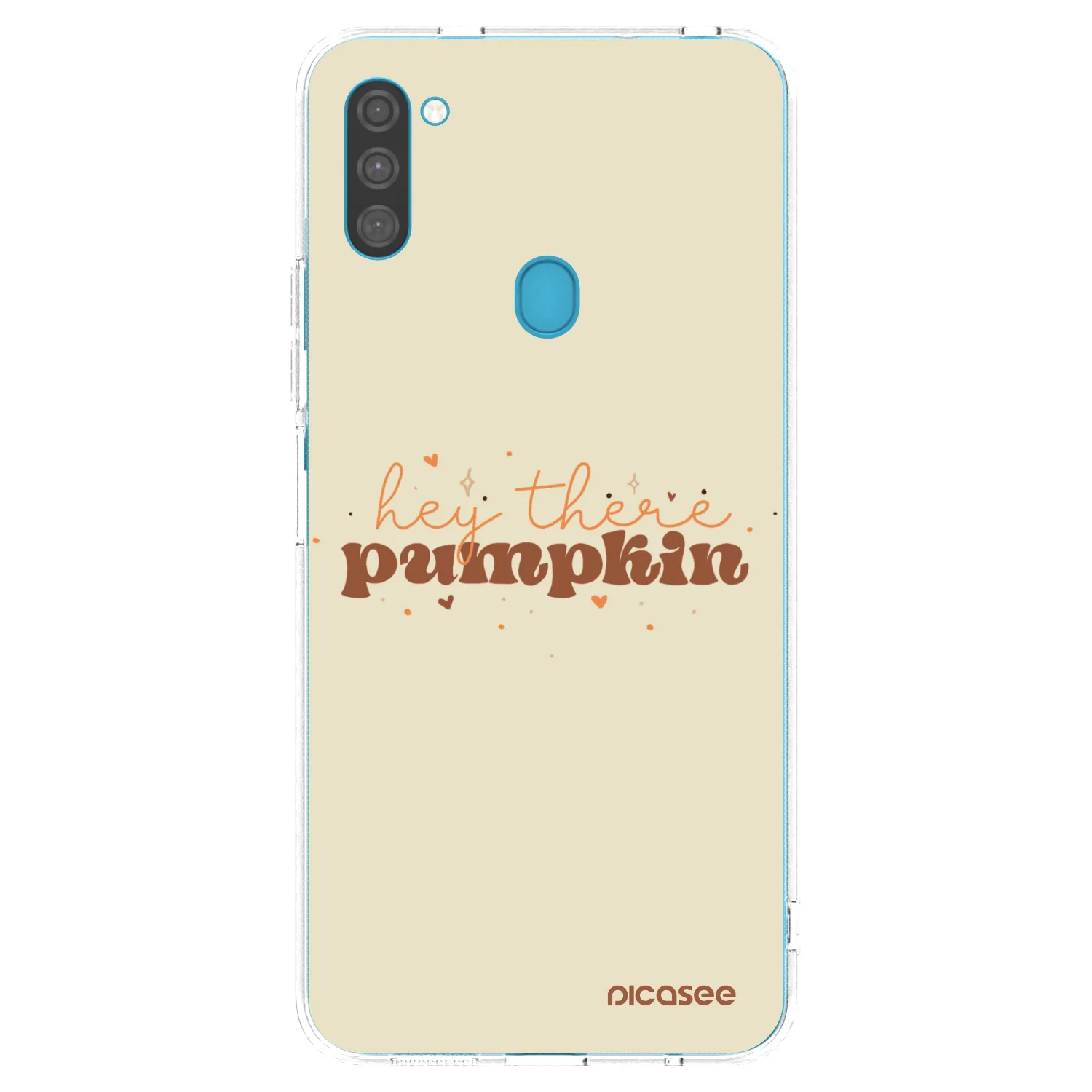 Picasee διαφανής θήκη σιλικόνης Samsung Galaxy M11 - Hey there pumpkin