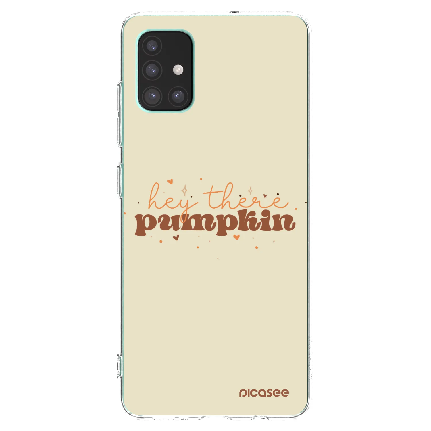 Picasee διαφανής θήκη σιλικόνης Samsung Galaxy M51 M515F - Hey there pumpkin