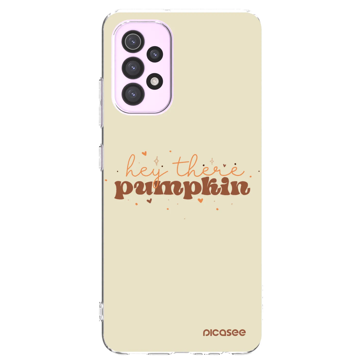 Picasee διαφανής θήκη σιλικόνης Samsung Galaxy A32 5G A326B - Hey there pumpkin
