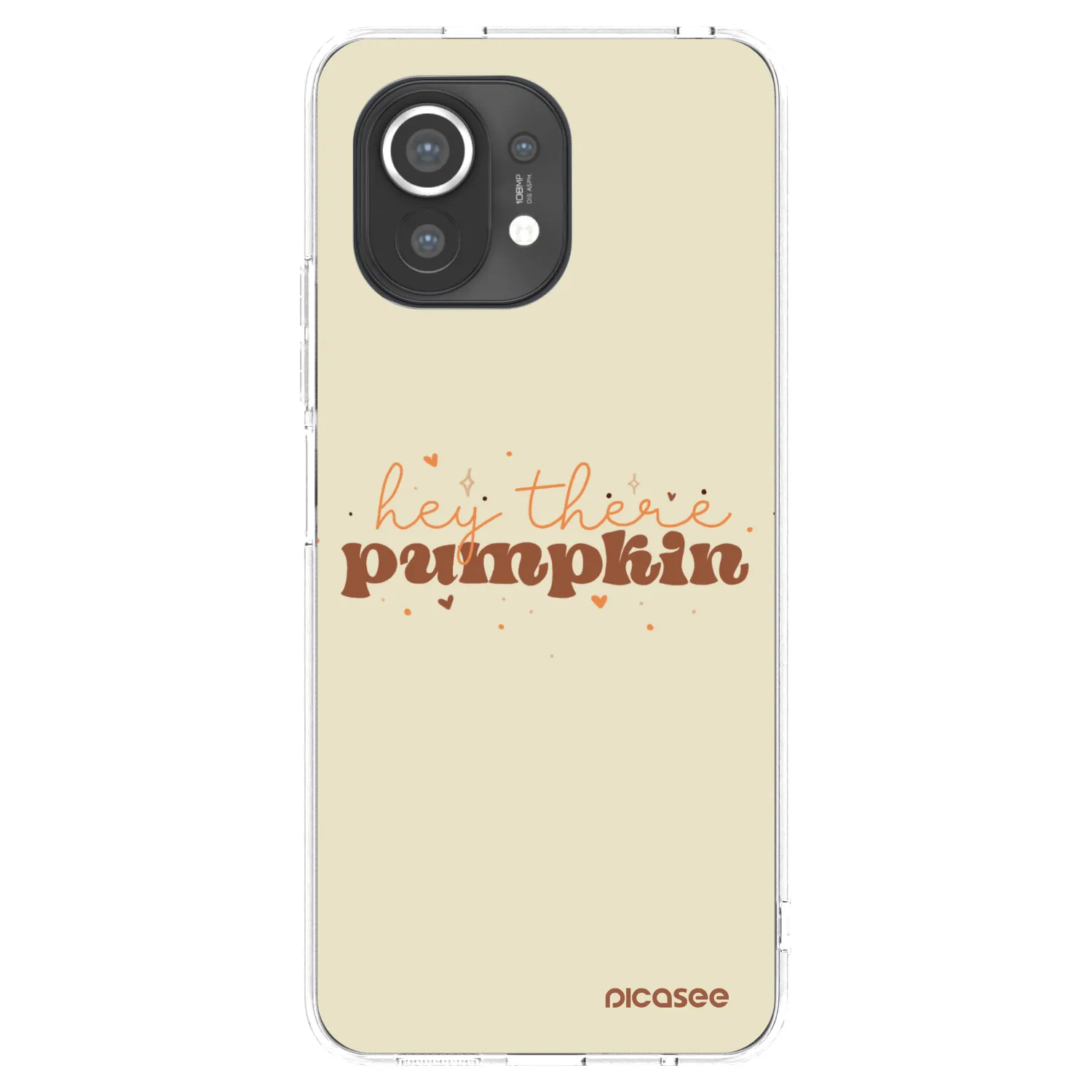Picasee διαφανής θήκη σιλικόνης Xiaomi Mi 11 - Hey there pumpkin