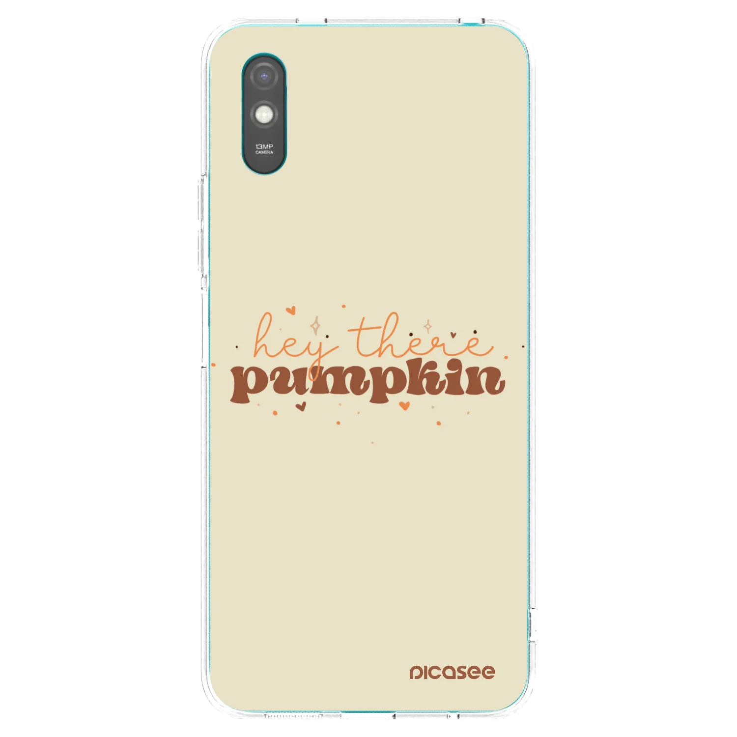 Picasee διαφανής θήκη σιλικόνης Xiaomi Redmi 9AT - Hey there pumpkin