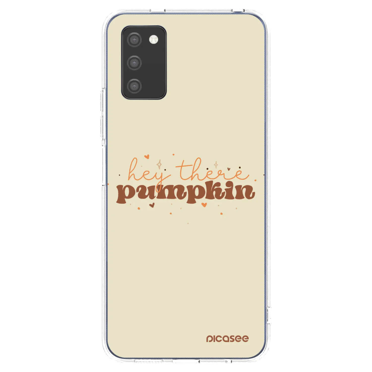Picasee διαφανής θήκη σιλικόνης Samsung Galaxy A02s A025G - Hey there pumpkin
