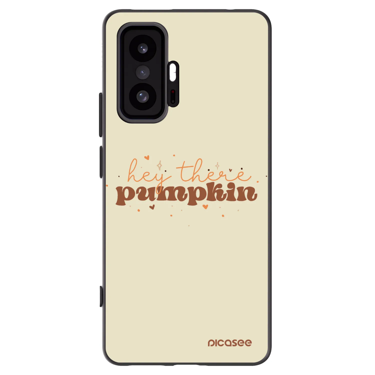 Picasee Μαύρη θήκη σιλικόνης για Xiaomi 11T Pro - Hey there pumpkin