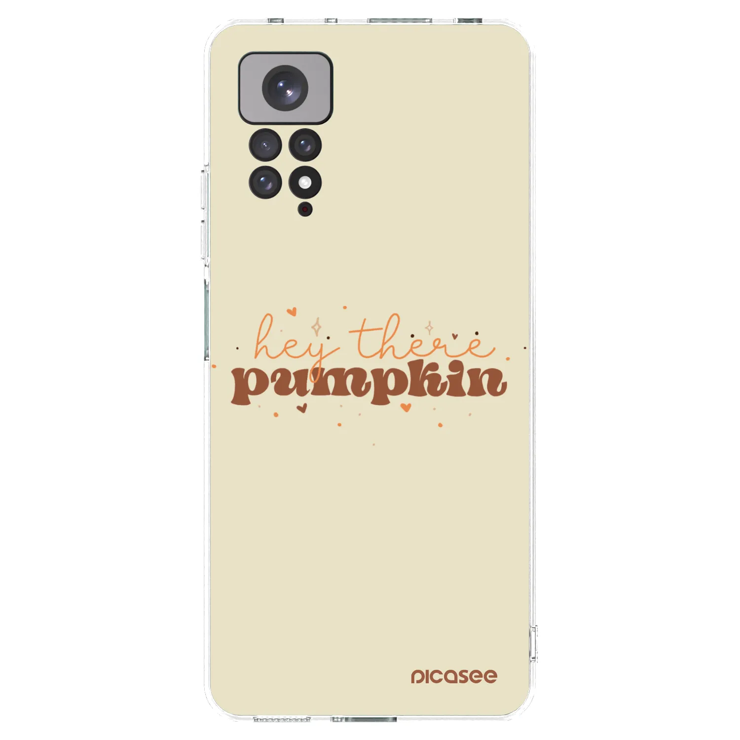 Picasee διαφανής θήκη σιλικόνης Xiaomi Redmi Note 11 - Hey there pumpkin