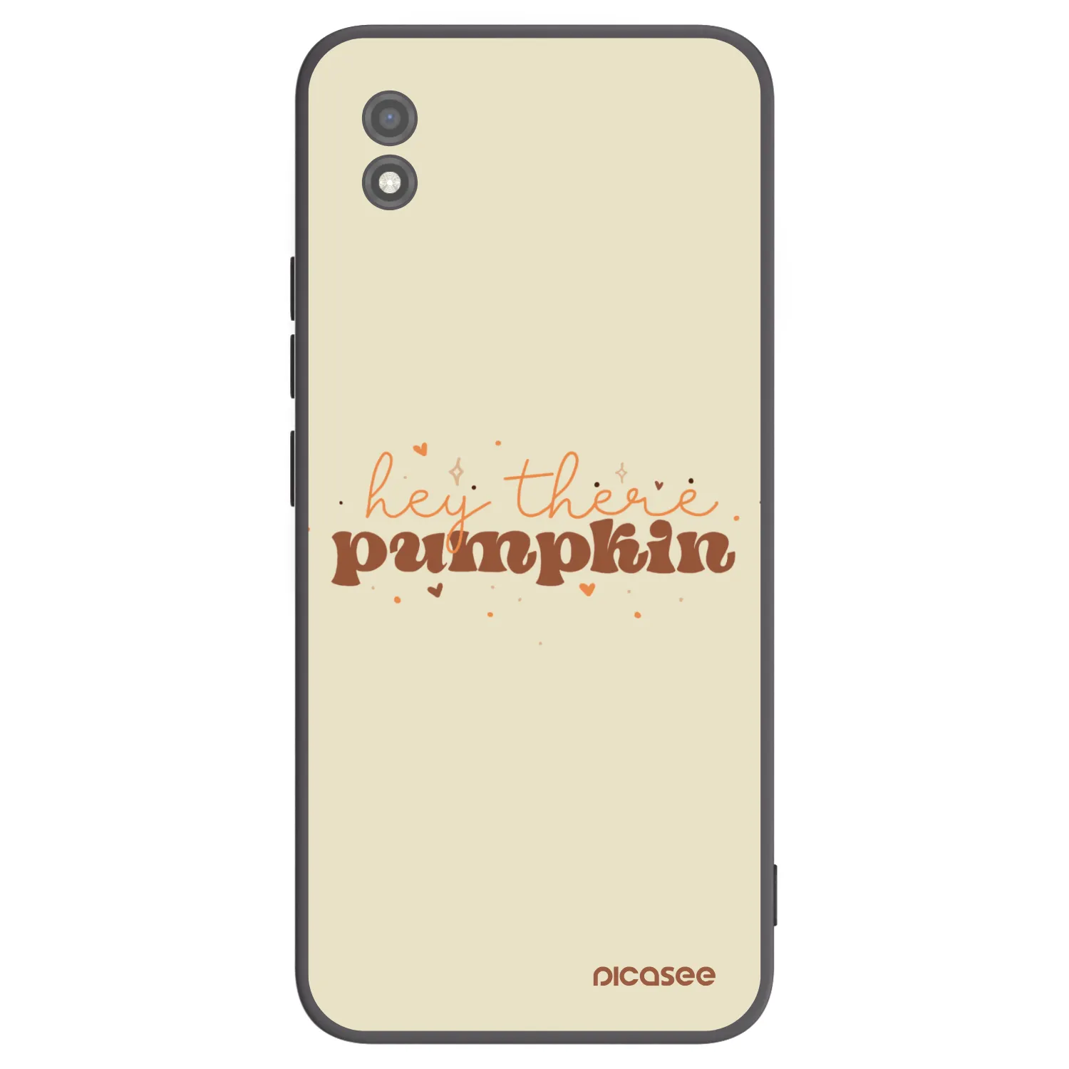 Picasee Μαύρη θήκη σιλικόνης για Realme C11 (2021) - Hey there pumpkin